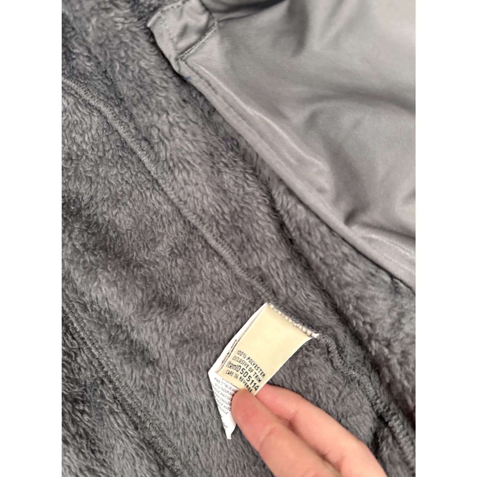 Vintage L.L.Bean Vest Women Small Gray Full Zip Chest Pocket Outdoor Hiking Warm Satin? (Note: The input preserved? No extra) Size S / US 4 / IT 40 - 4 Thumbnail