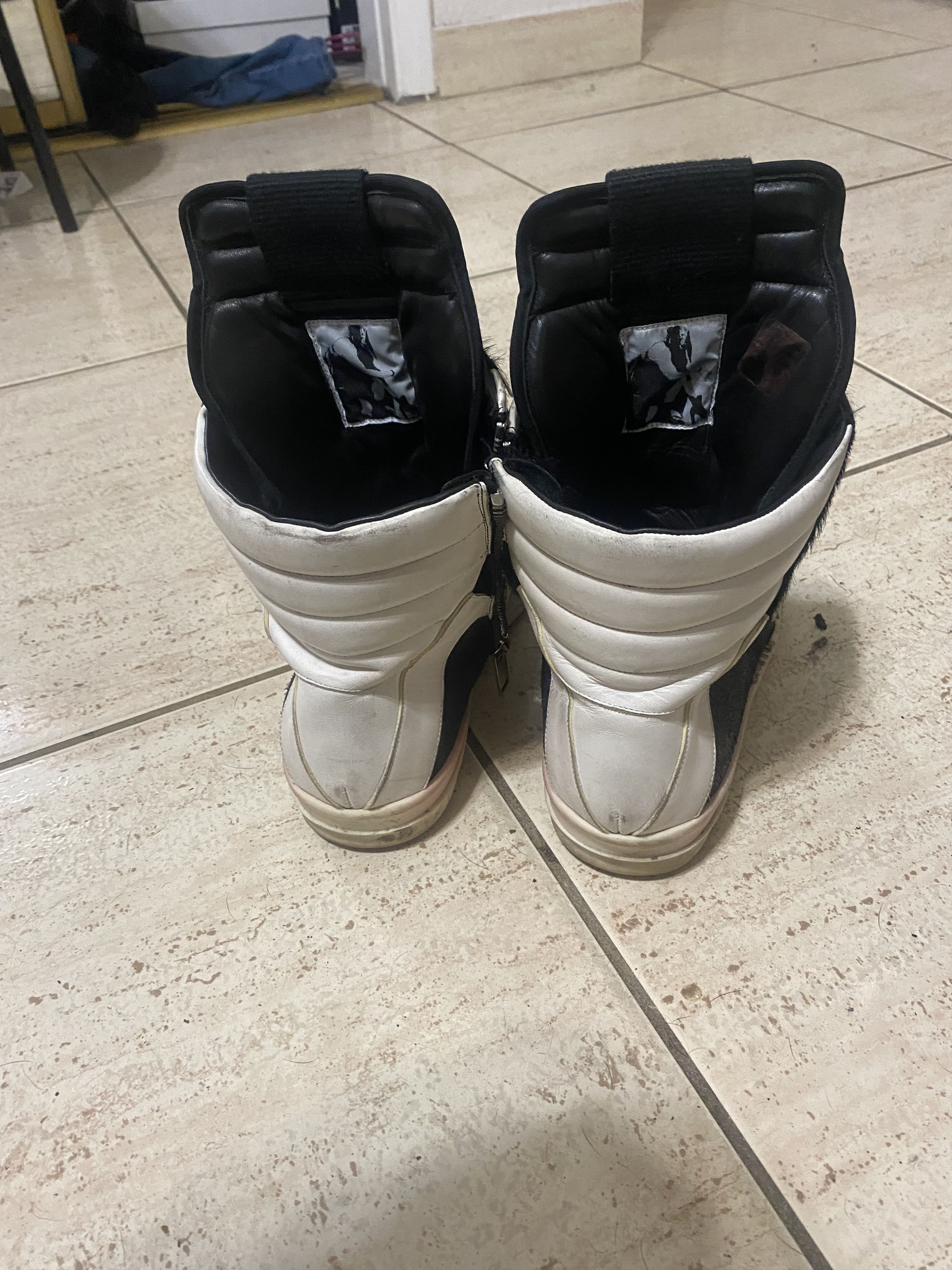 Rick Owens Geobasket Pony Hair Size US 11 / EU 44 - 2 Thumbnail