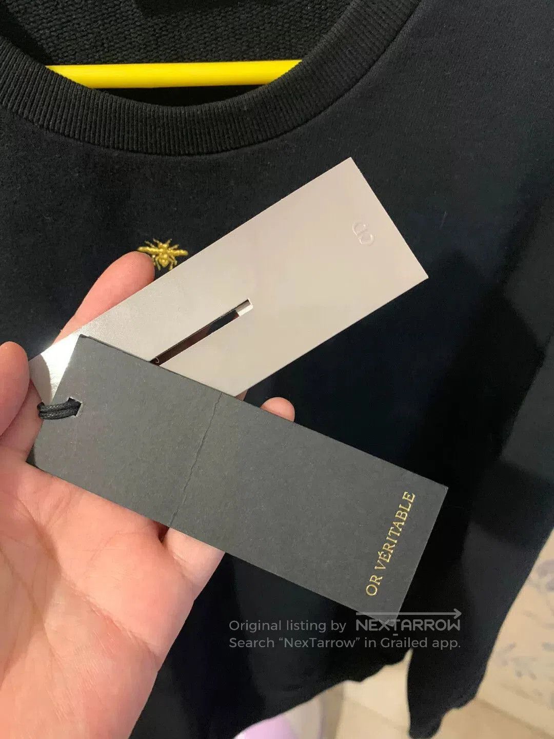 Dior dior black honeybee sweatshirt size L. Size US L / EU 52-54 / 3 - 5 Thumbnail