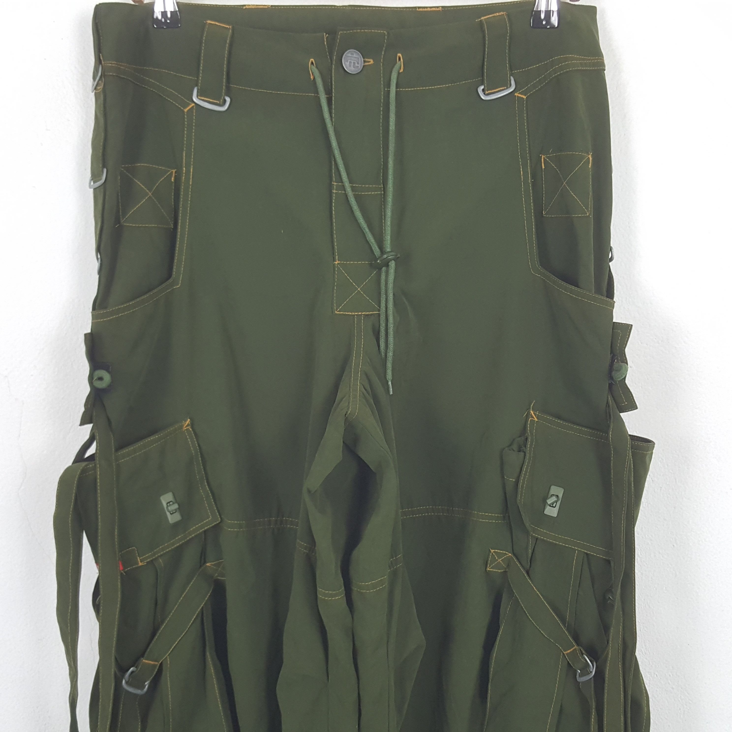 If Six Was Nine Vintage Illig Punk Style Baggy Pants Size US 33 - 2 Thumbnail