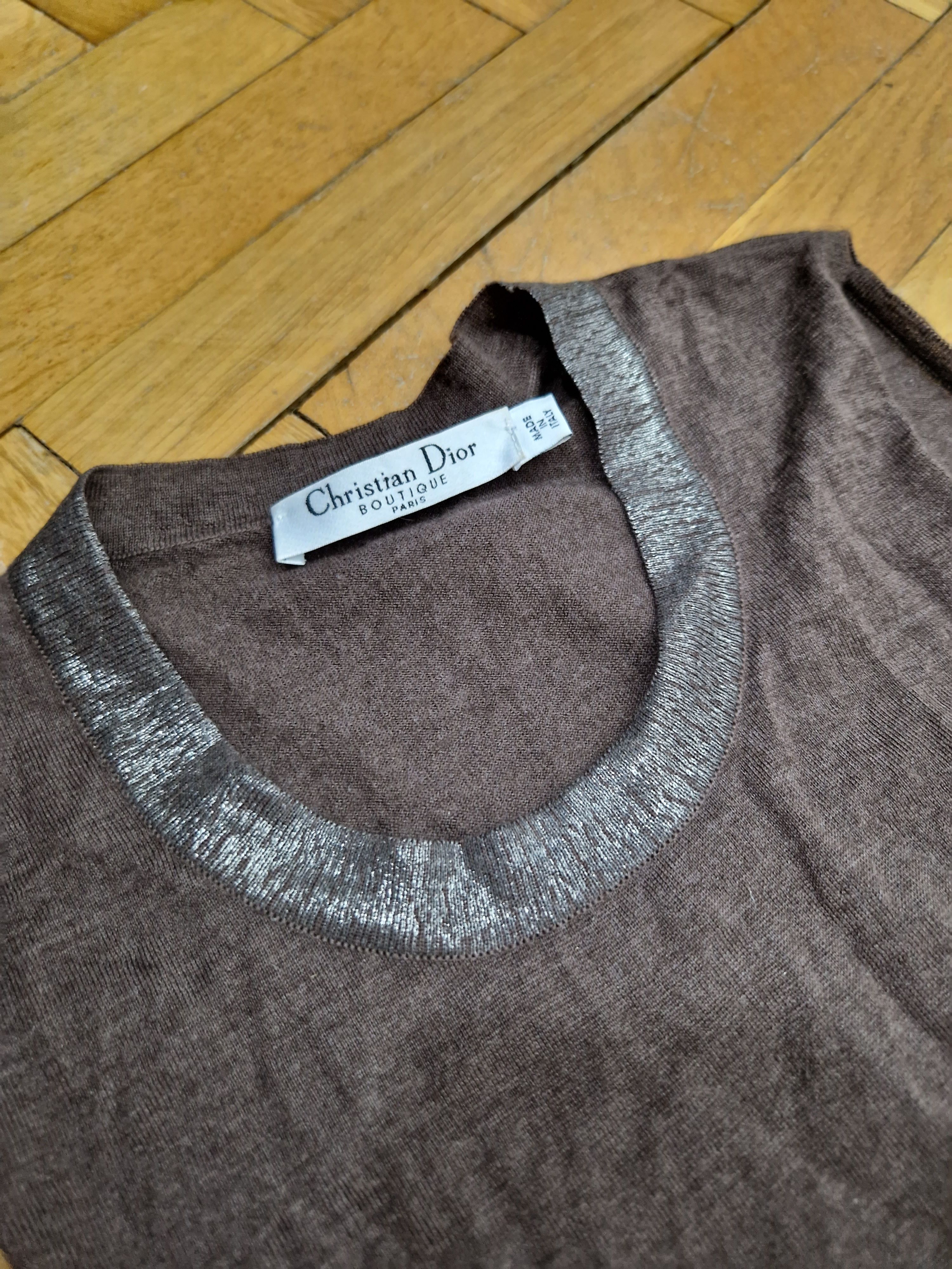 Dior Christian Dior wool top Size S / US 4 / IT 40 - 4 Thumbnail