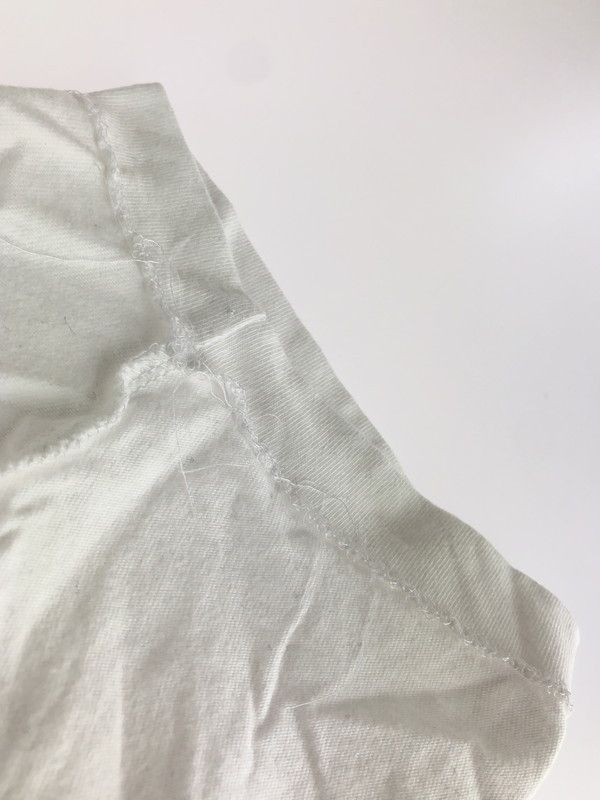 Comme des Garcons Short Sleeve Front Printed Cotton Tshirt White Size US L / EU 52-54 / 3 - 8 Thumbnail