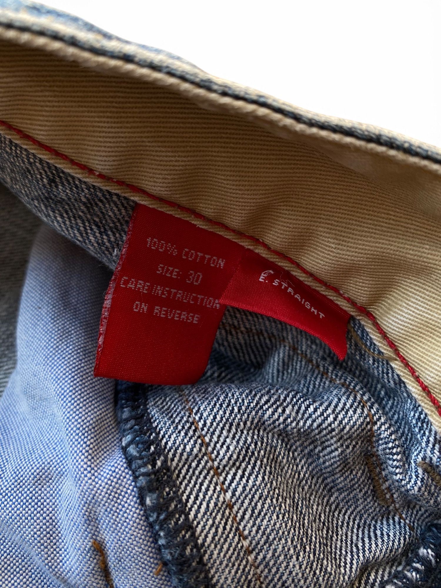 Japanese Brand Vintage Etienne Ozeki Jeans Double Layer Size US 30 / EU 46 - 8 Thumbnail