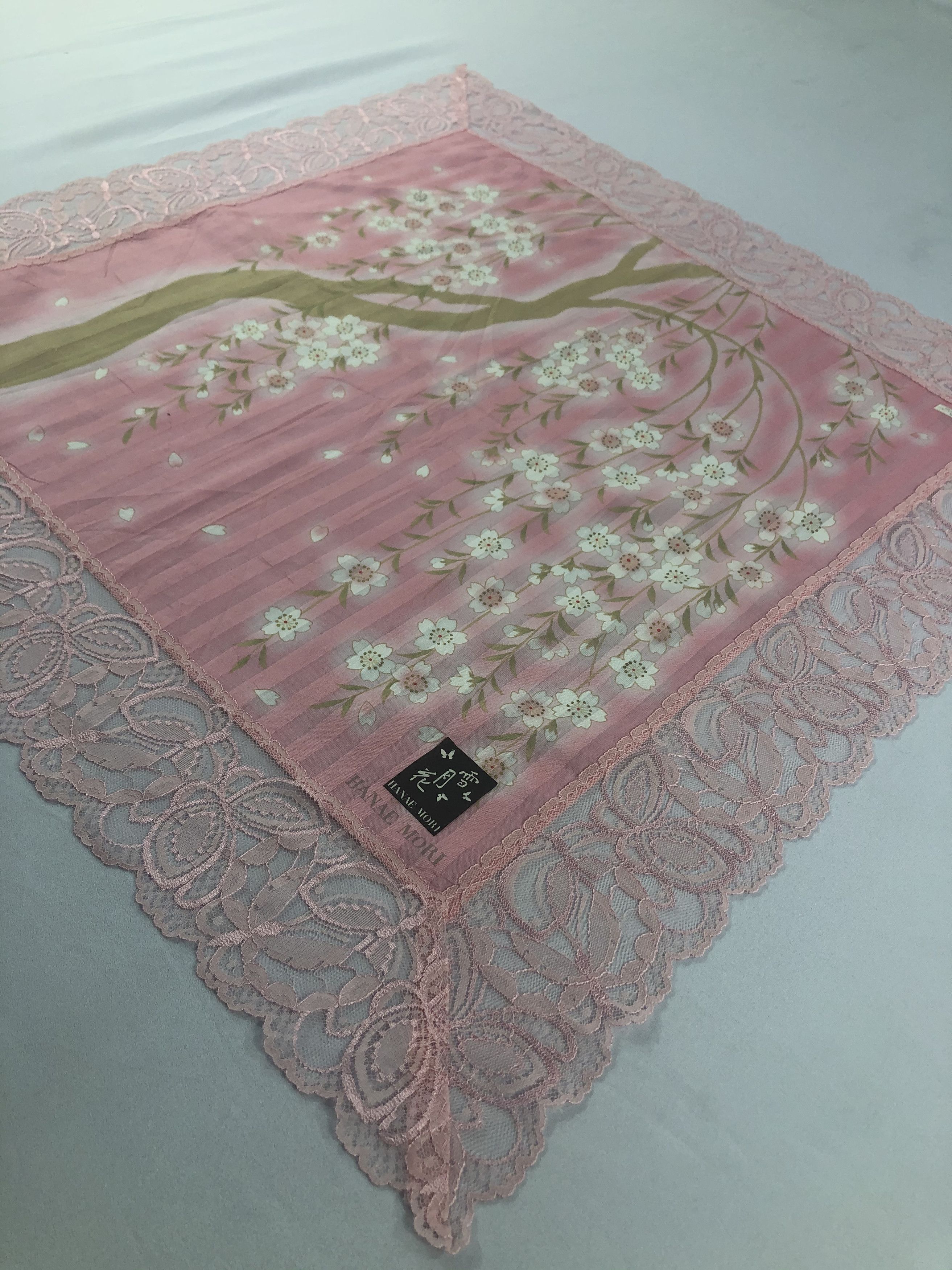 Hanae Mori × Japanese Brand × Vintage Hanae Mori Handkerchief / Bandana / Neckerchief Size ONE SIZE - 4 Thumbnail
