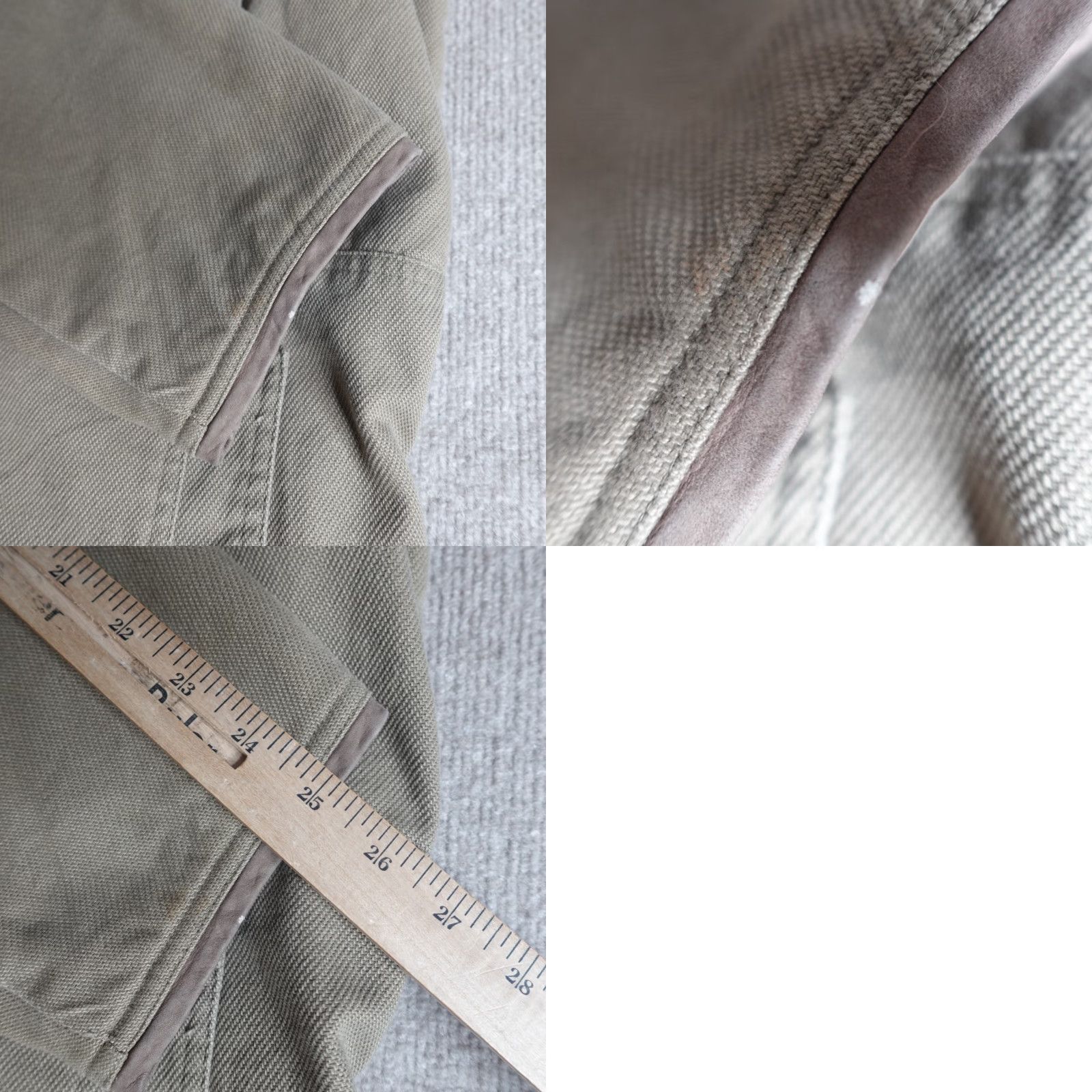 Vintage VINTAGE Columbia Jacket Mens Regular L Beige Canvas Military Jacket with Pockets Size US L / EU 52-54 / 3 - 10 Thumbnail