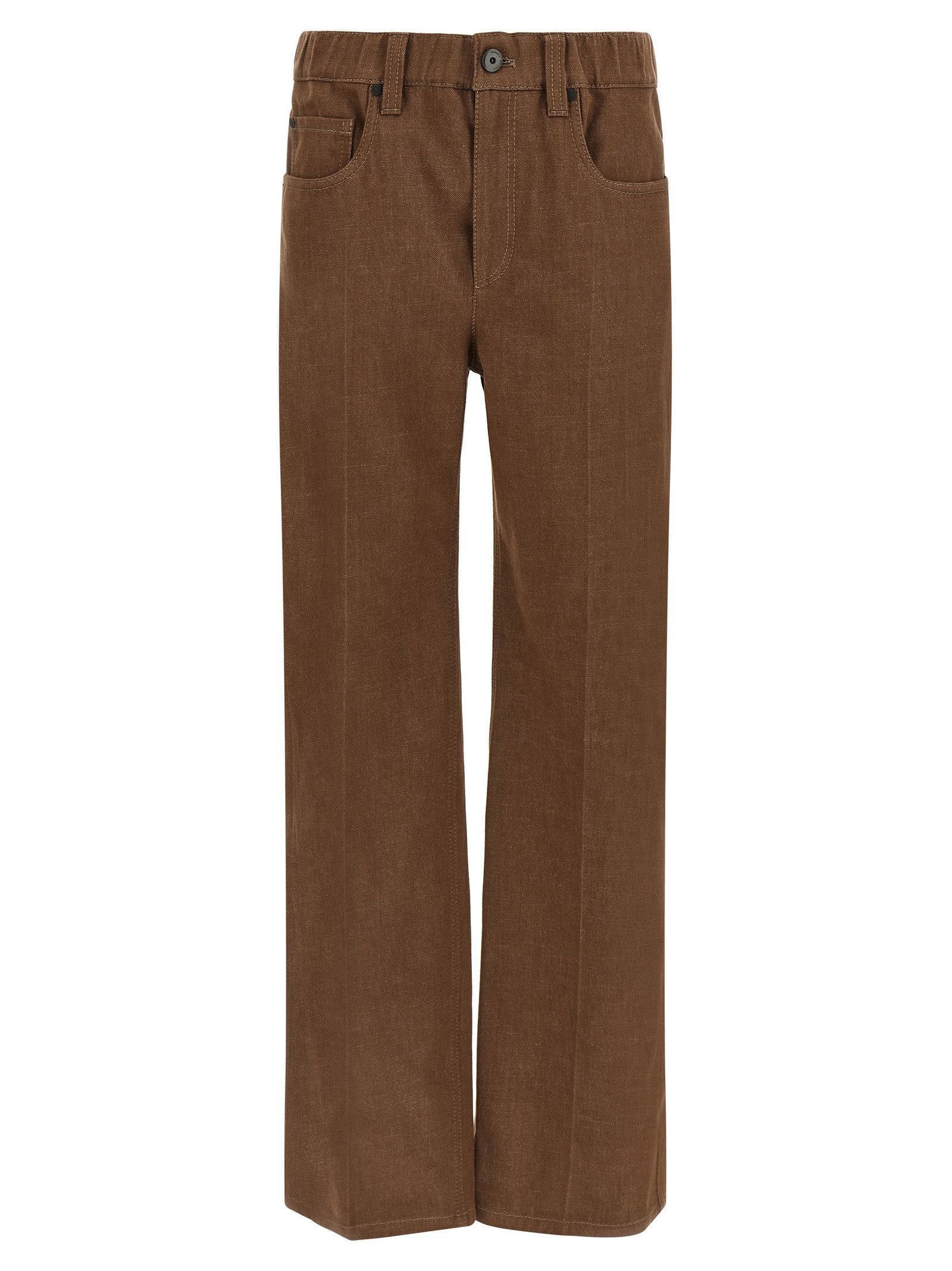 Brunello Cucinelli 'The Contemporary Pull-On' Jeans Size 27" / US 4 / IT 40 - 1 Thumbnail