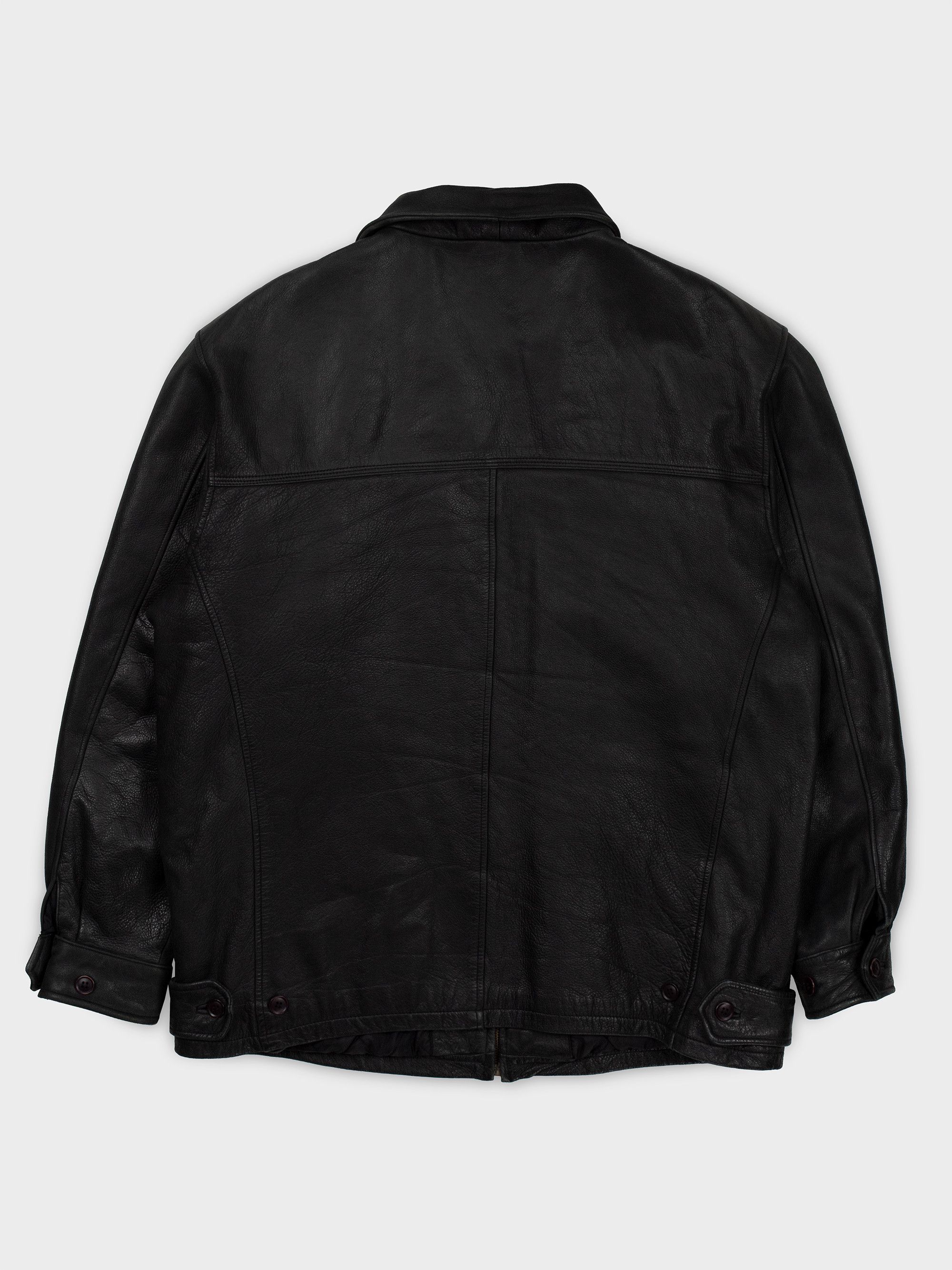 Adidas Adidas - (vintage) Bayern Munchen leather jacket - size L Size US L / EU 52-54 / 3 - 2 Thumbnail