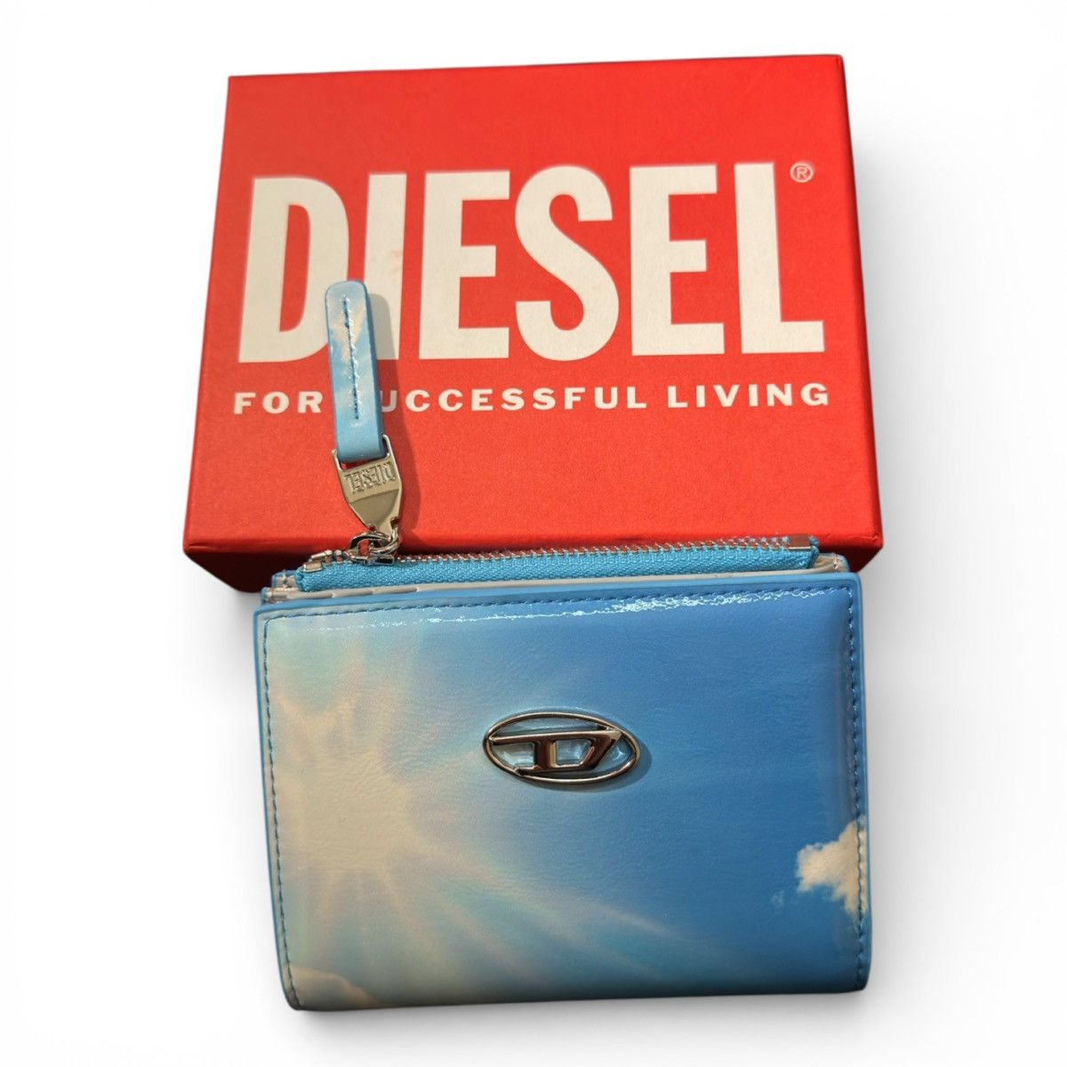 Diesel DIESEL PLAY-D PLAY BIFOLD ZIP II WALLET Size ONE SIZE - 7 Thumbnail