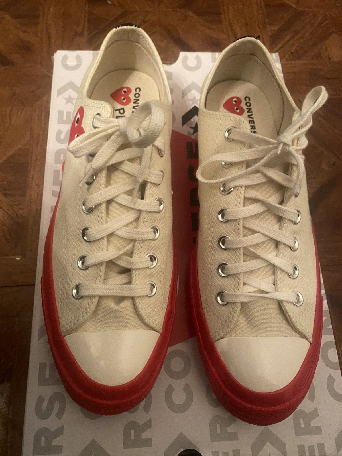 Comme des Garcons Converse Chuck Taylor All Star 70 Ox Comme des Garcons PLAY Size US 10.5 / EU 43-44 - 1 Thumbnail