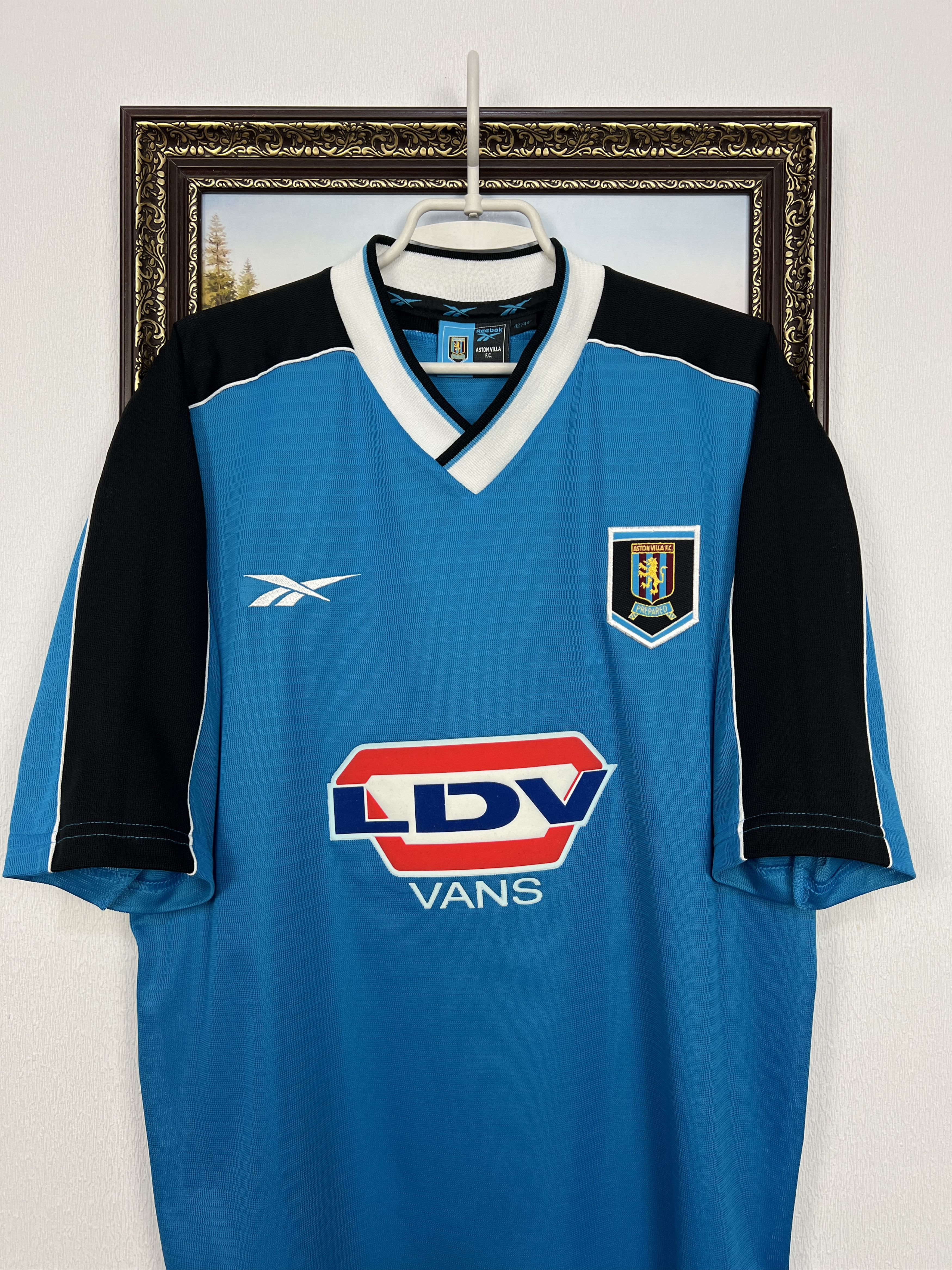 Reebok Aston Villa Away football shirt 1998 Soccer Reebok Jersey Size US L / EU 52-54 / 3 - 2 Thumbnail