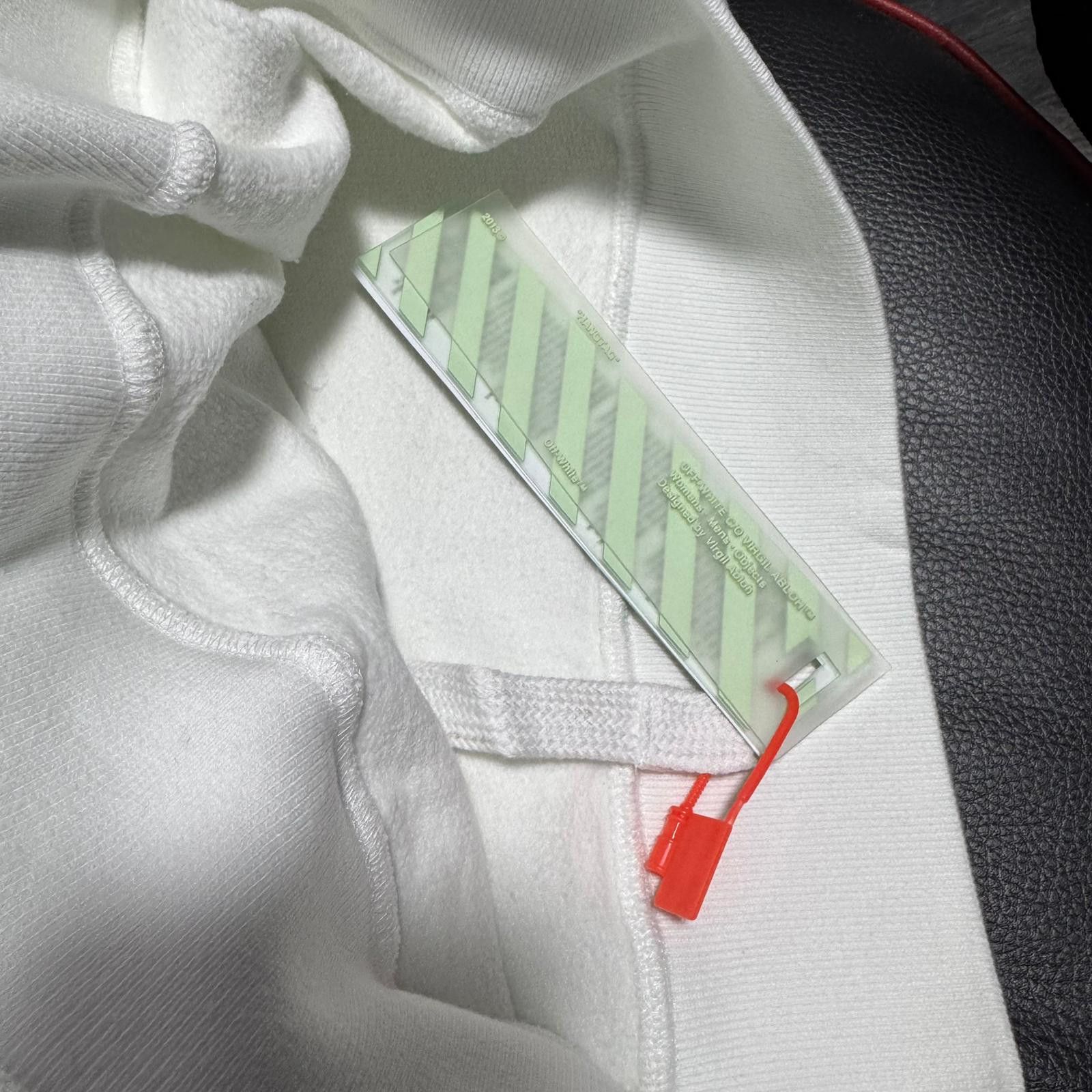 Off-White White Acrylic Arrows Logo Hoodie Size XXL / US 16-18 / IT 52-54 - 10 Thumbnail