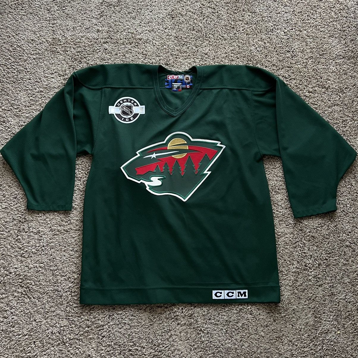 Jersey NFL Vintage Minnesota Wild vintage 2000s Hockey Jersey L size NHL Grailed