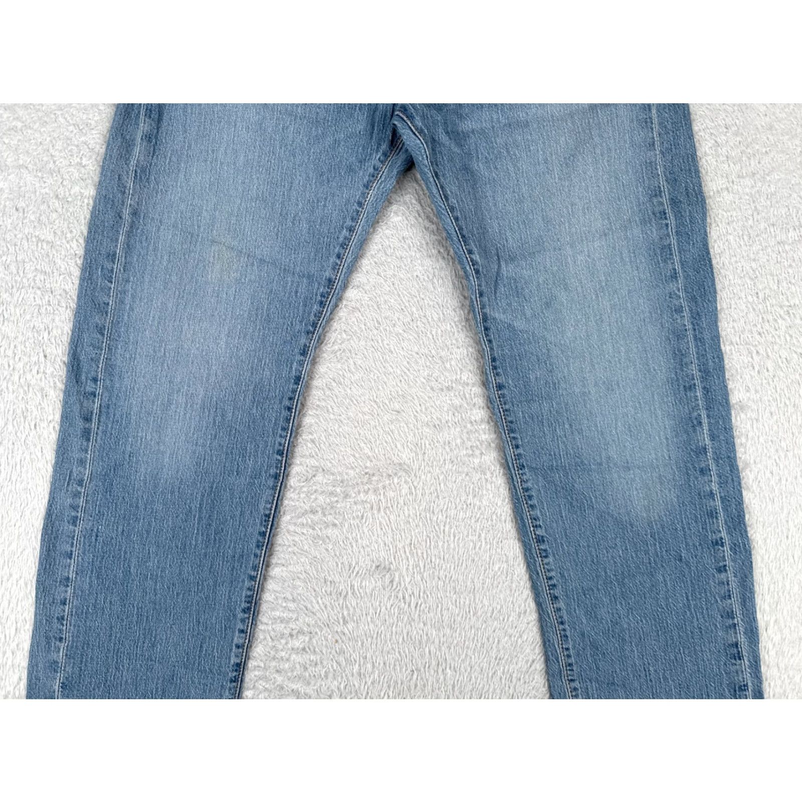 Levi's Levi's 505 Jeans Blue Denim Straight Jeans Women's Regular 32 30 Waist 31 Inseam Cotton Medium Wash Cotton Blend Costume? Size 24" / US 00 / IT 34 - 3 Thumbnail