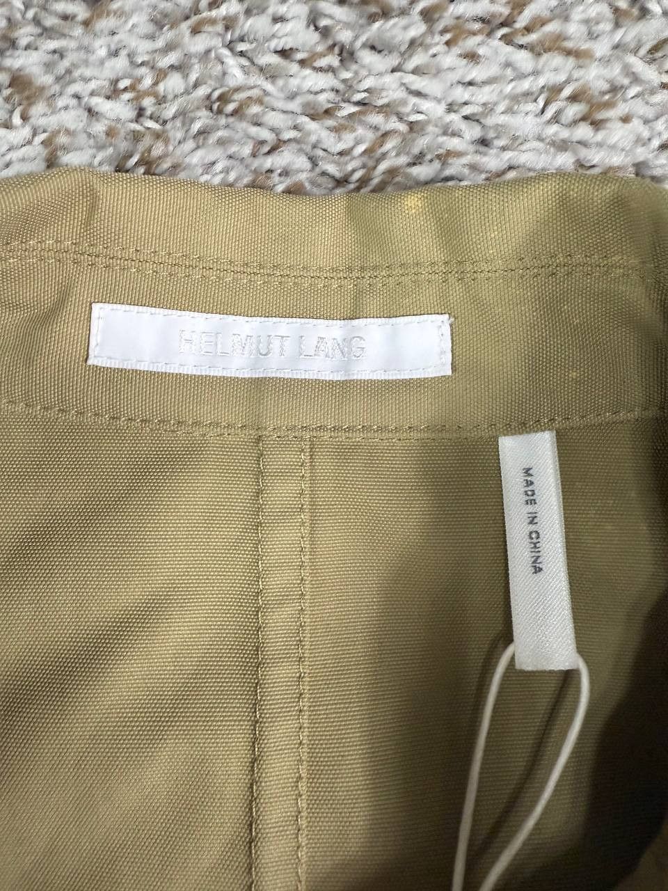 Helmut Lang Helmut Lang Beige Zip Front Shirt Size US S / EU 44-46 / 1 - 10 Thumbnail