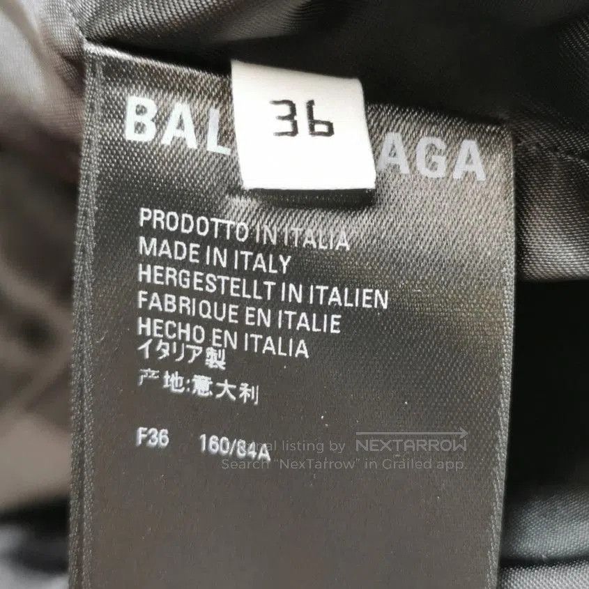Balenciaga Pink & Black Checkered Single. Size XS / US 0-2 / IT 36-38 - 6 Thumbnail