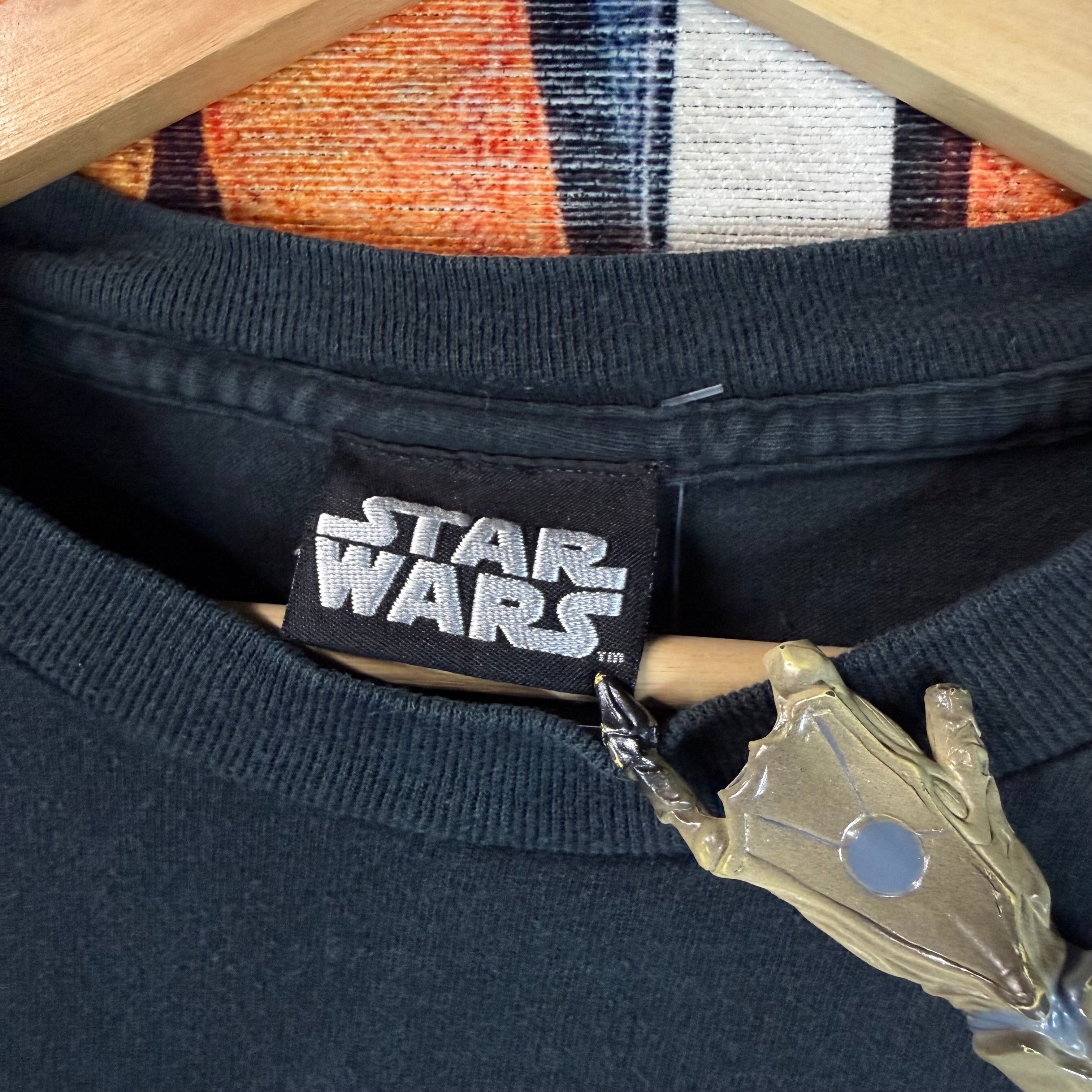 Star Wars Y2K StarWars Yoda Pull My Finger Graphic Tee Size Large Size US L / EU 52-54 / 3 - 3 Thumbnail