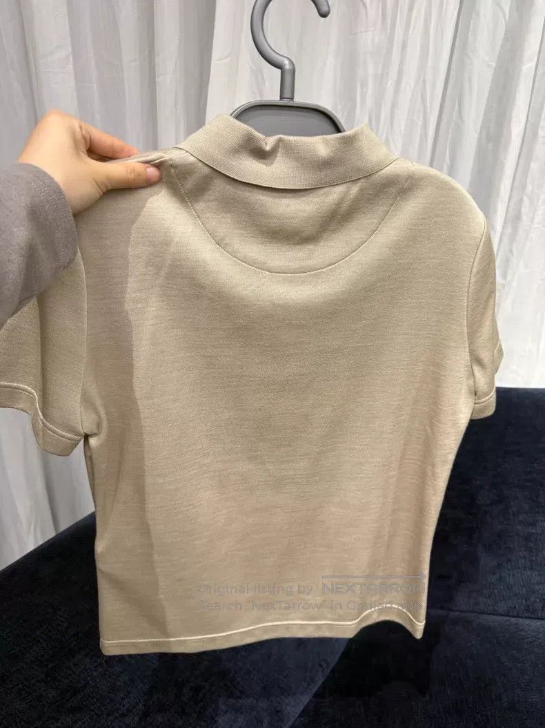 Hermes Hermes Polo Shirt Slim Fit Top with Collar Short Sleeve Size XS / US 0-2 / IT 36-38 - 2 Thumbnail