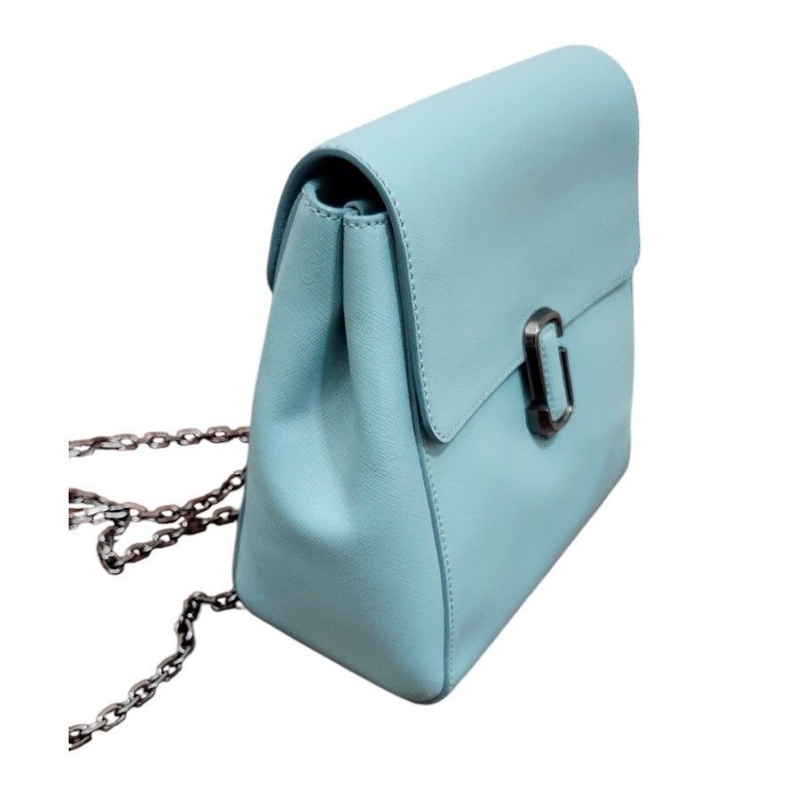 Marc Jacobs MARC JACOBS Saffiano Leather Backpack color Blue Size ONE SIZE - 10 Thumbnail