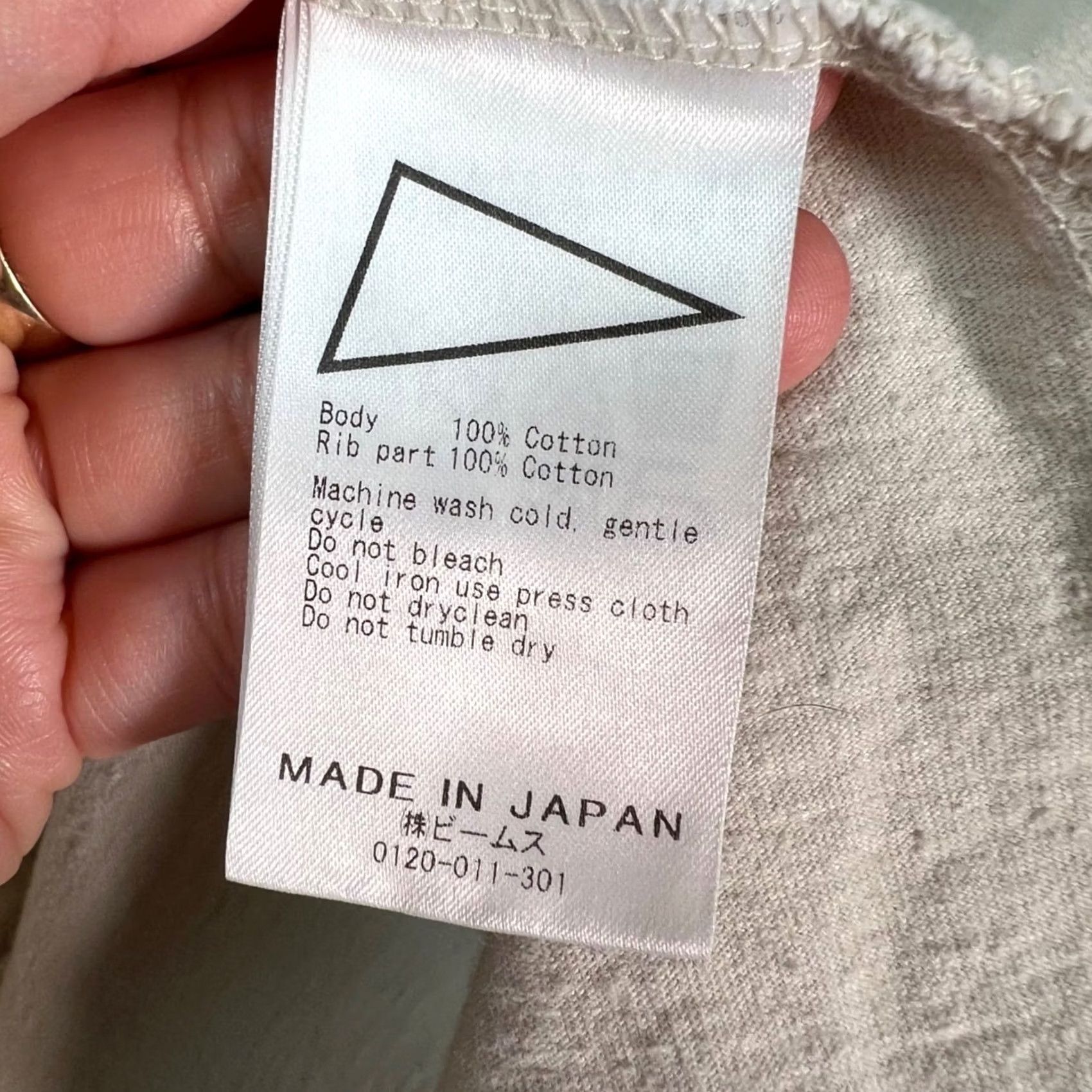 Vintage VINTAGE Pilgrim Surf + Supply Long Sleeve T-Shirt Beige 100% Cotton Made In Japan Small Mens Size US S / EU 44-46 / 1 - 4 Thumbnail