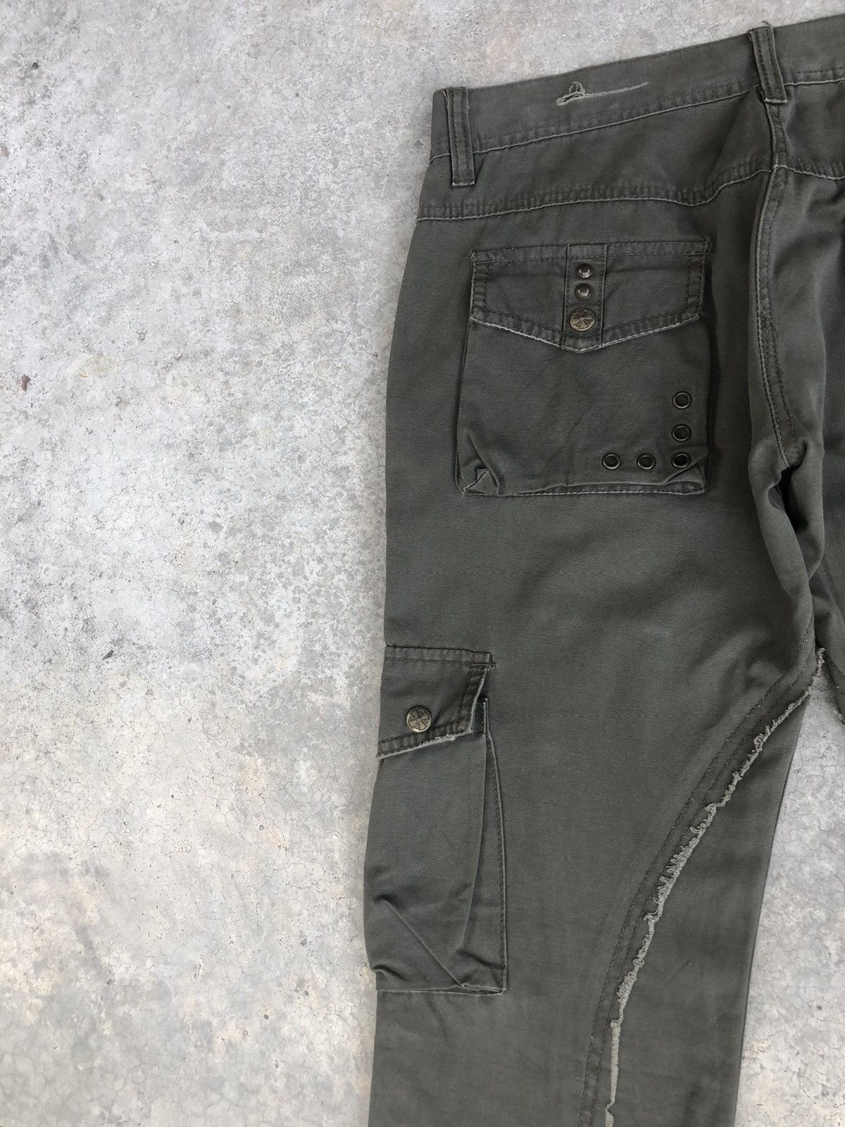 Japanese Brand Japanese Midas Flared Pants Cargo Pants Bondage Size US 32 / EU 48 - 9 Thumbnail