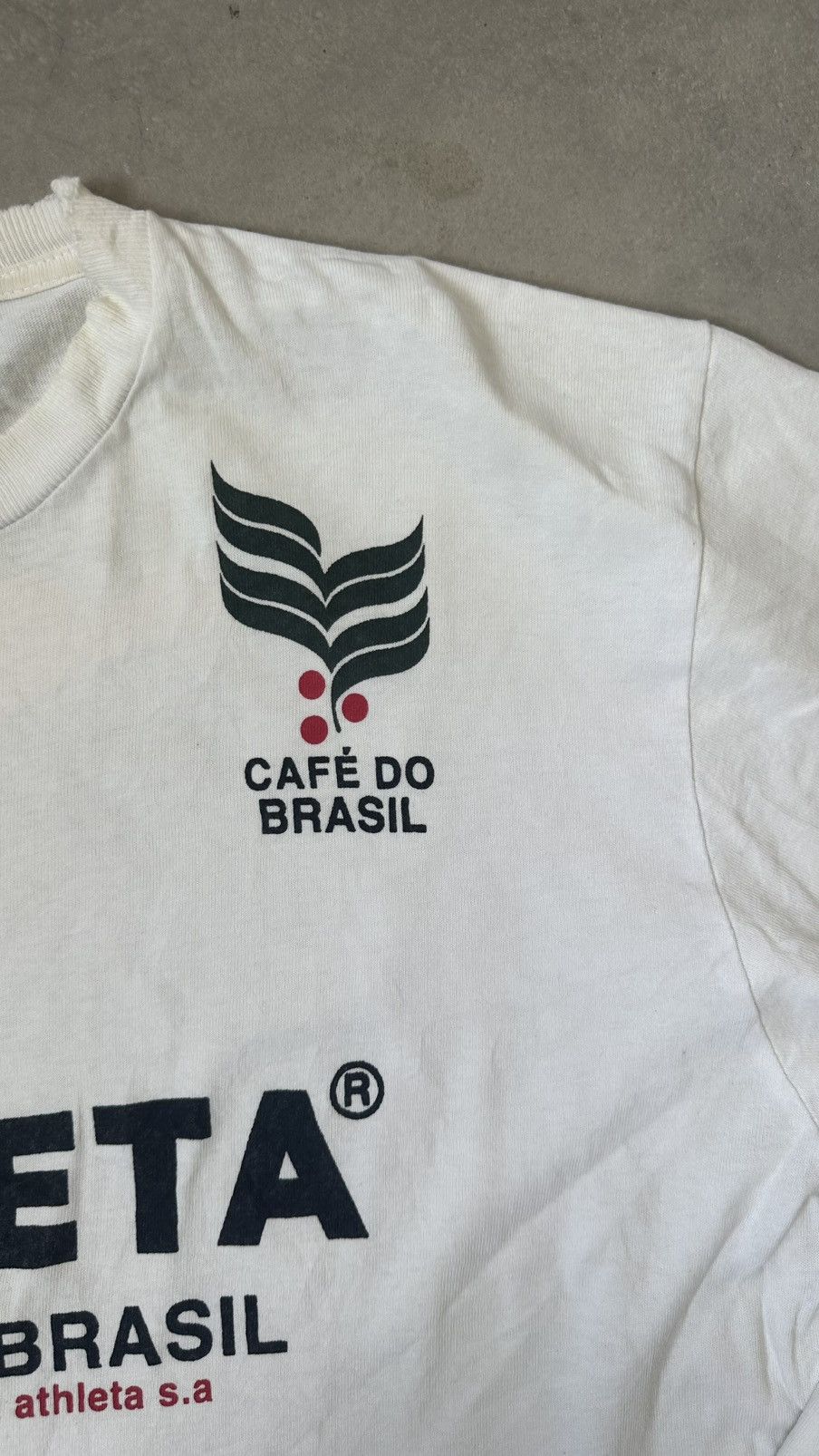 Vintage VINTAGE ATHLETA CAFE DO BRASIL LONG SLEEVE TEE Size US L / EU 52-54 / 3 - 3 Thumbnail