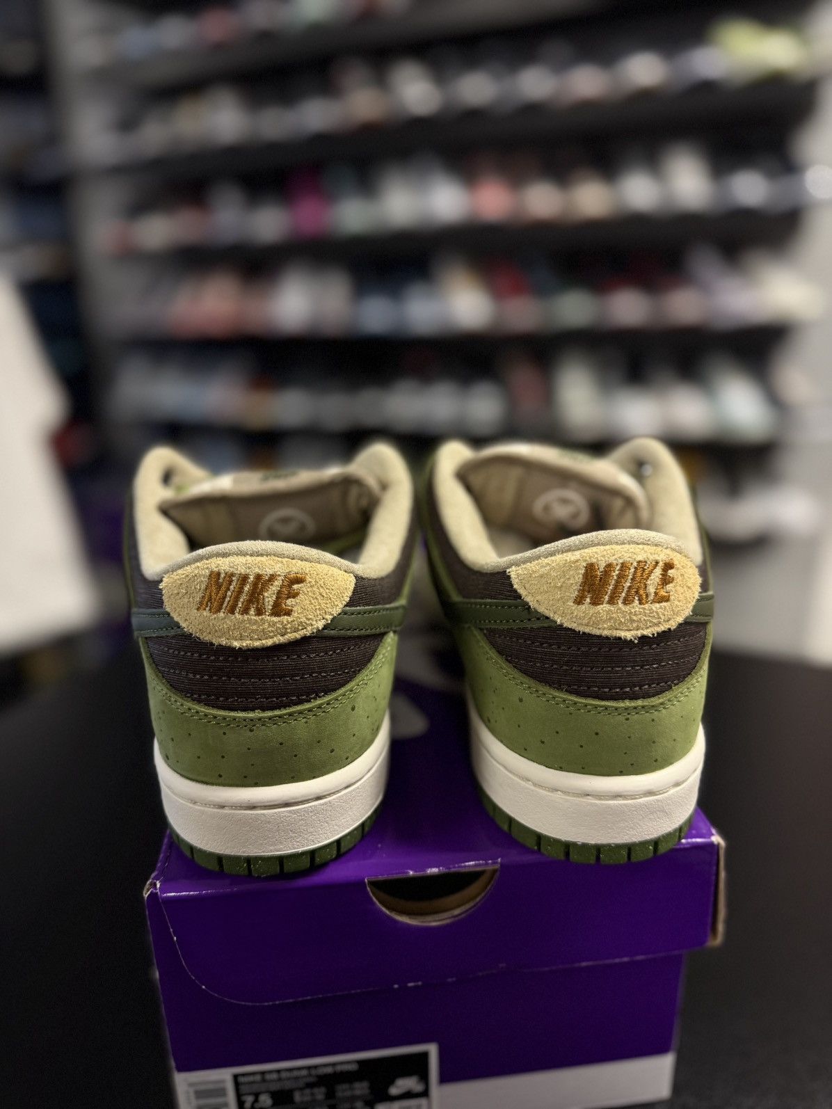 Nike Nike Dunk Low Yuto Horigome Matcha Size 7.5 (NEW) Size US 7.5 / EU 40-41 - 4 Thumbnail