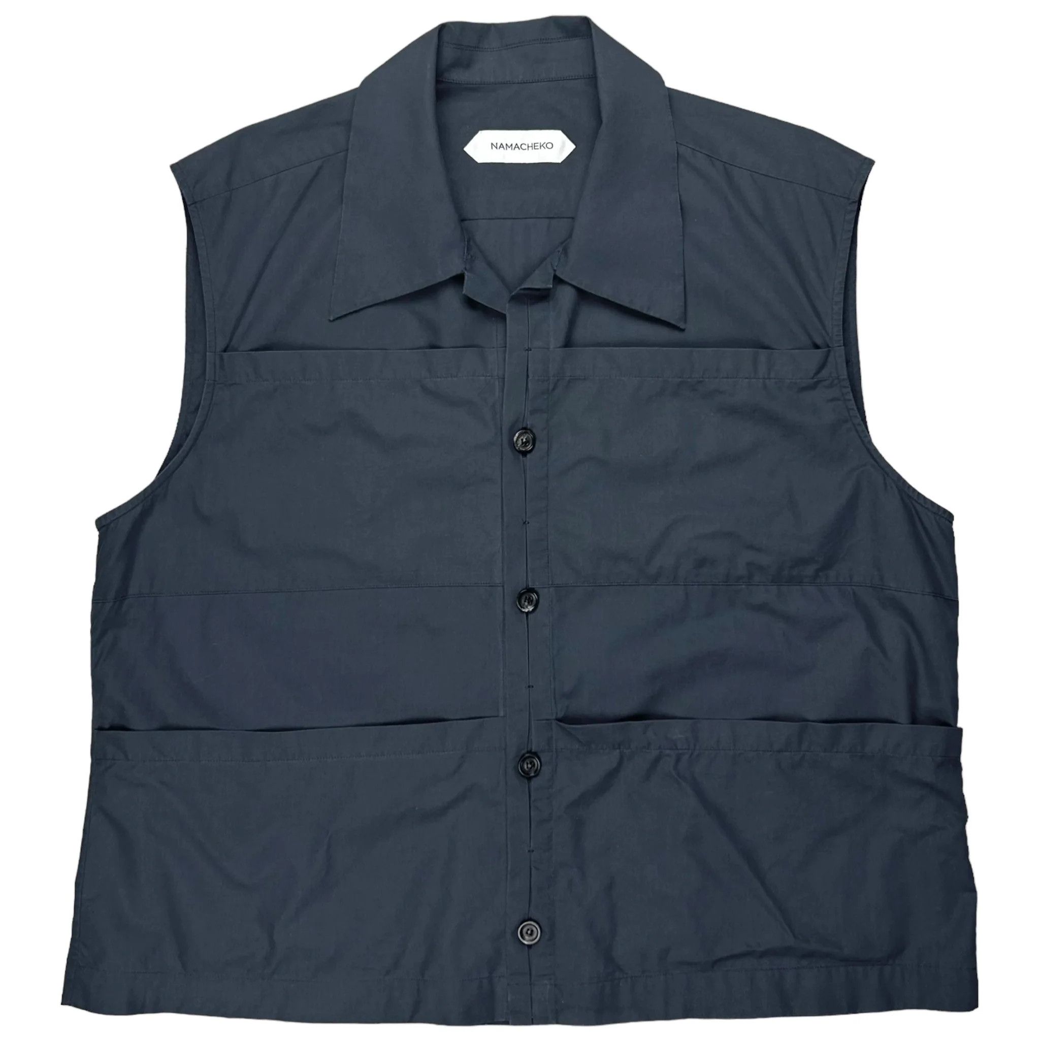 image of Namacheko Wuuti Vest - Ss20 in Dark Blue, Men's (Size Small)