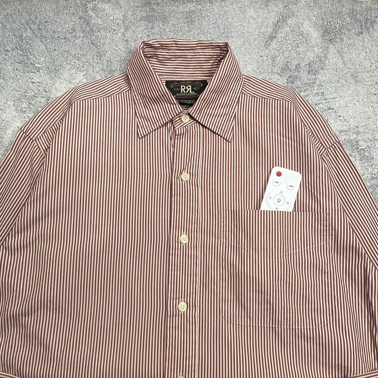 RRL Ralph Lauren RRL Ralph Lauren Stripe Shirt Size US M / EU 48-50 / 2 - 2 Thumbnail