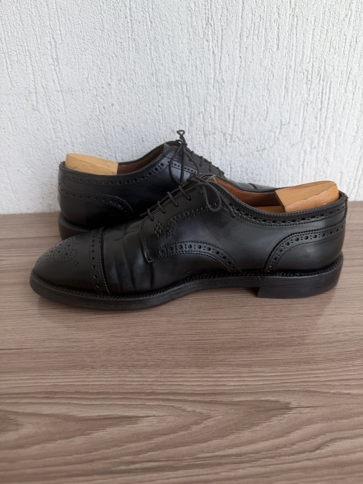Alden × Drake's Shell cordovan brogue derby Size US 8.5 / EU 41-42 - 12 Thumbnail