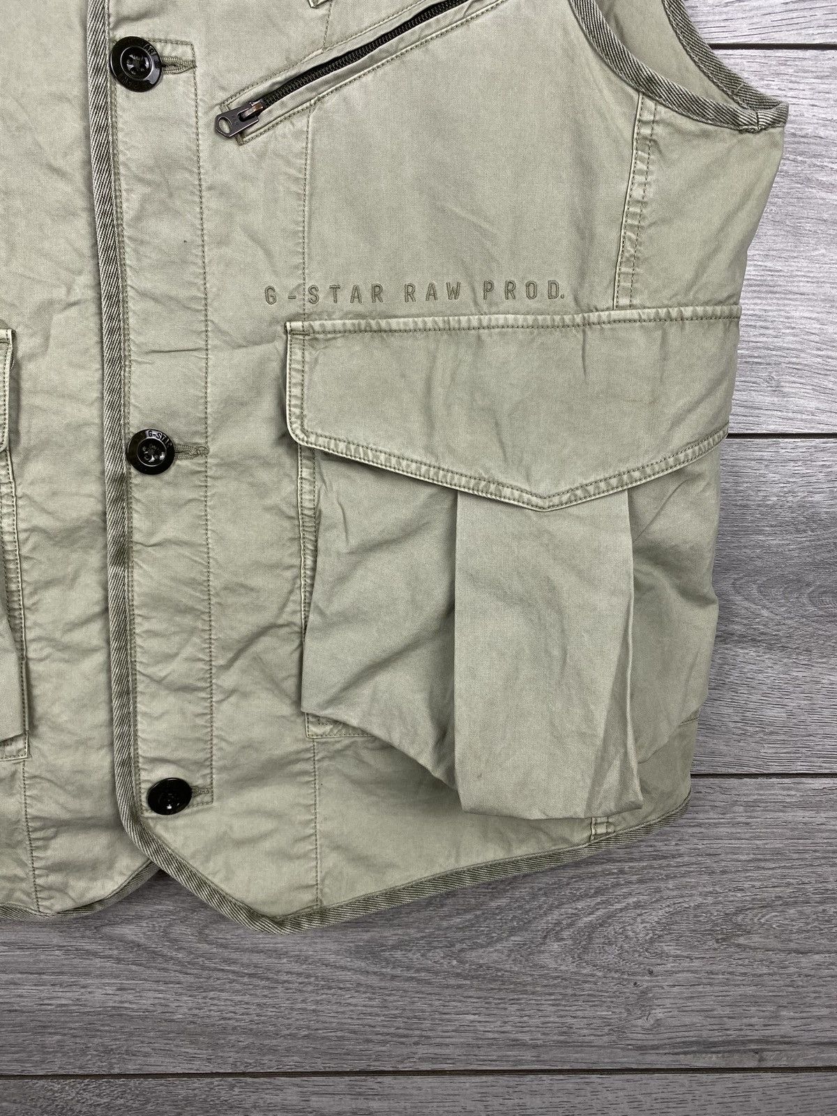 G-Star G Star Raw Multi pocket Vest Size US XL / EU 56 / 4 - 5 Thumbnail
