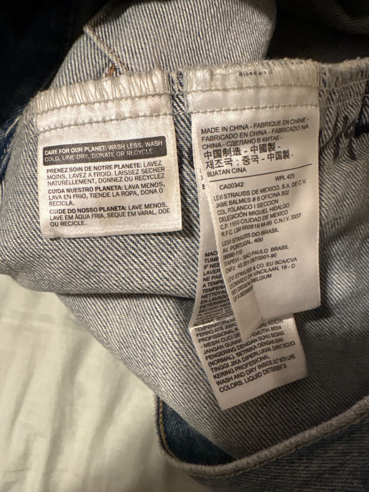 Levi's Levi’s zip-up trucker jacket Size US M / EU 48-50 / 2 - 6 Thumbnail