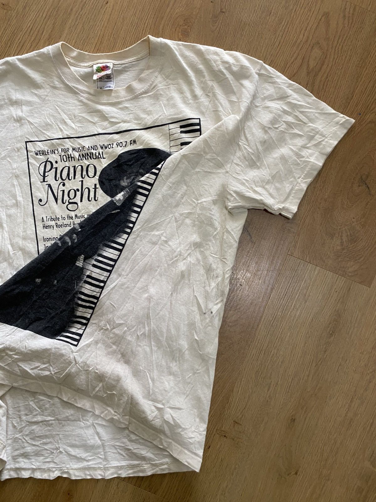 Jazz Cartier × Song For The Mute × Vintage Vintage Jazz Tribute To The Music Memory (Colour Cream) Size US XL / EU 56 / 4 - 7 Thumbnail