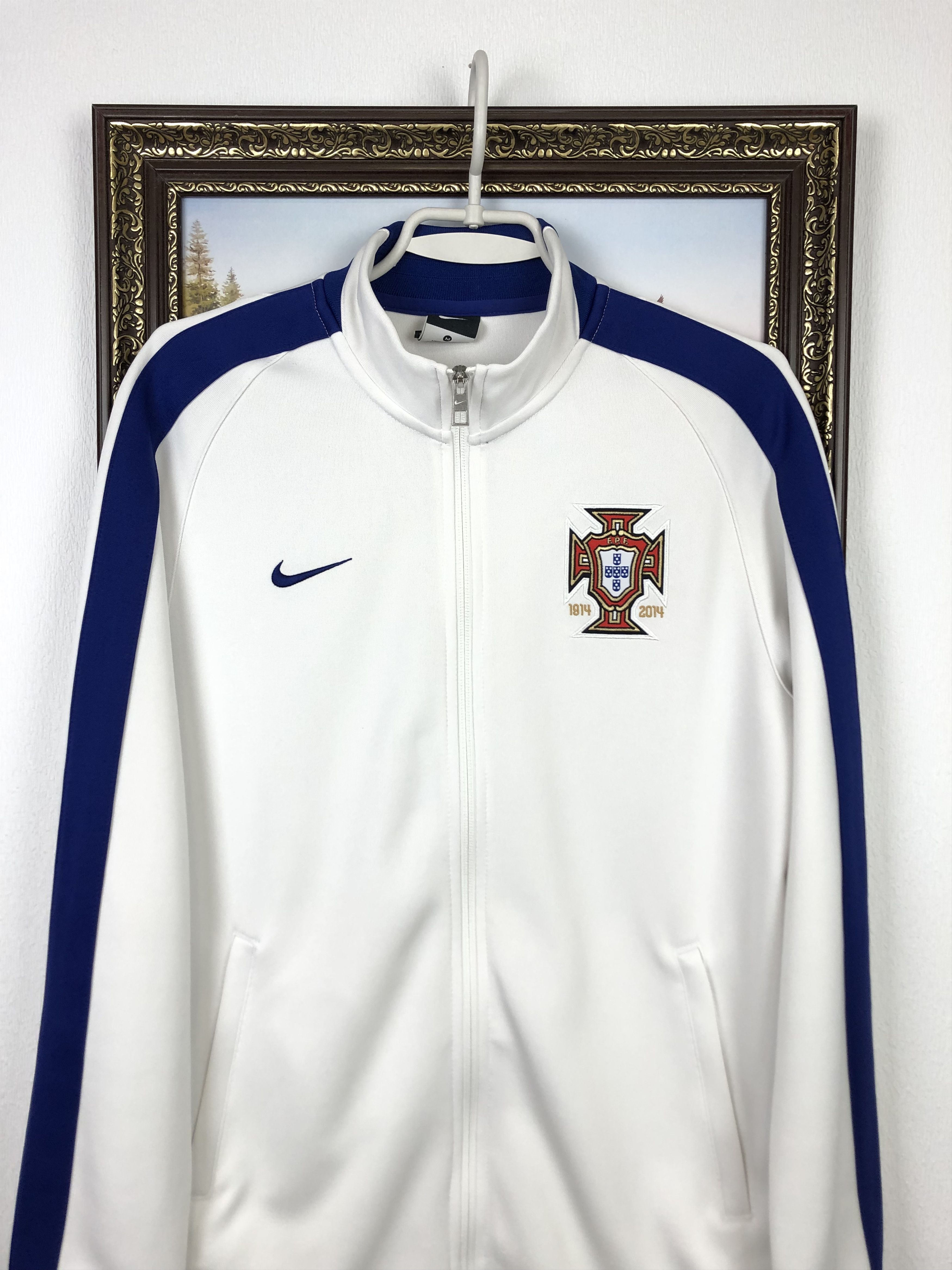 Nike Nike Portugal Football Jacket Soccer Track Top Mens Rare Size US M / EU 48-50 / 2 - 2 Thumbnail