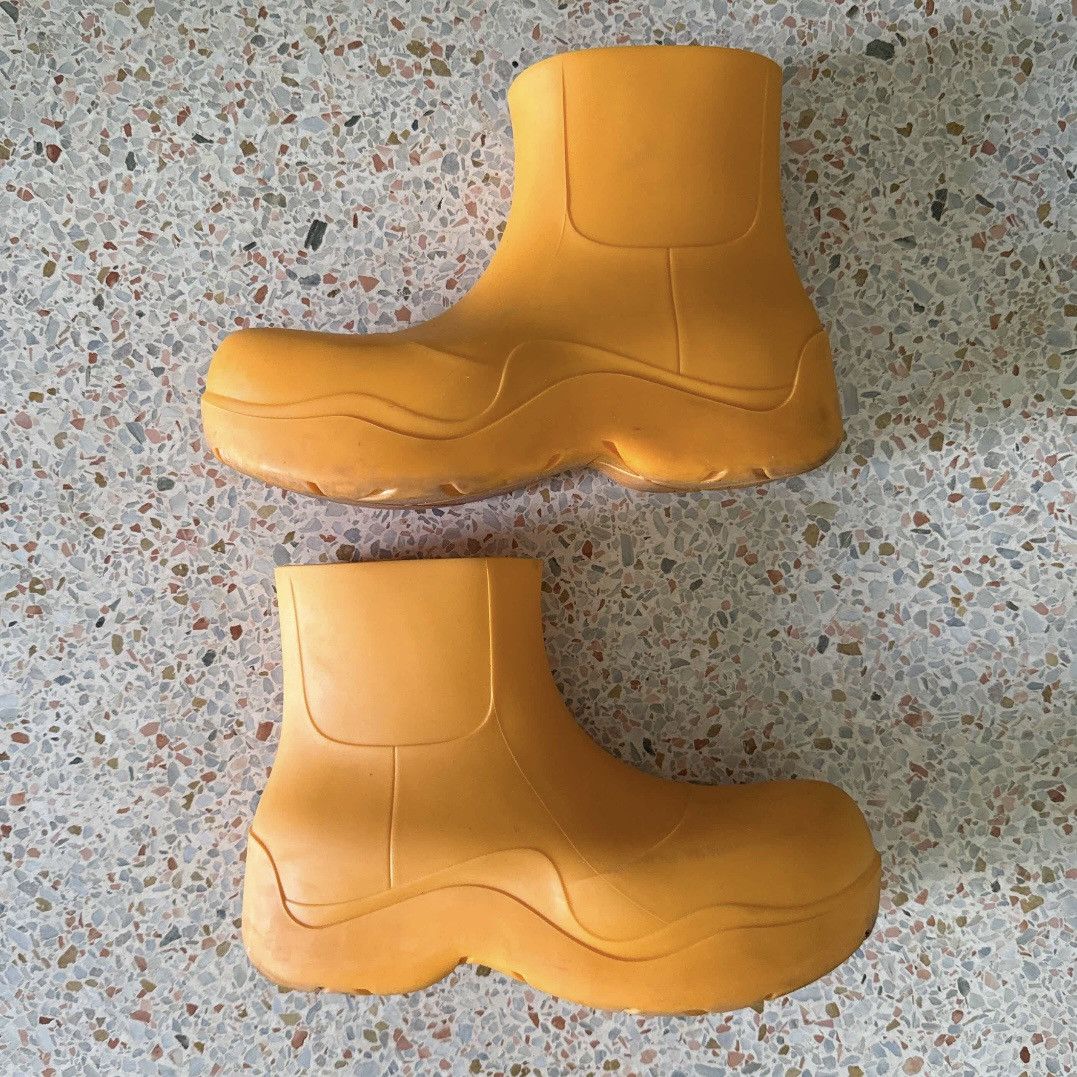 Bottega Veneta Puddle Boots 'Tangerine' Size US 8.5 / EU 41-42 - 1 Thumbnail