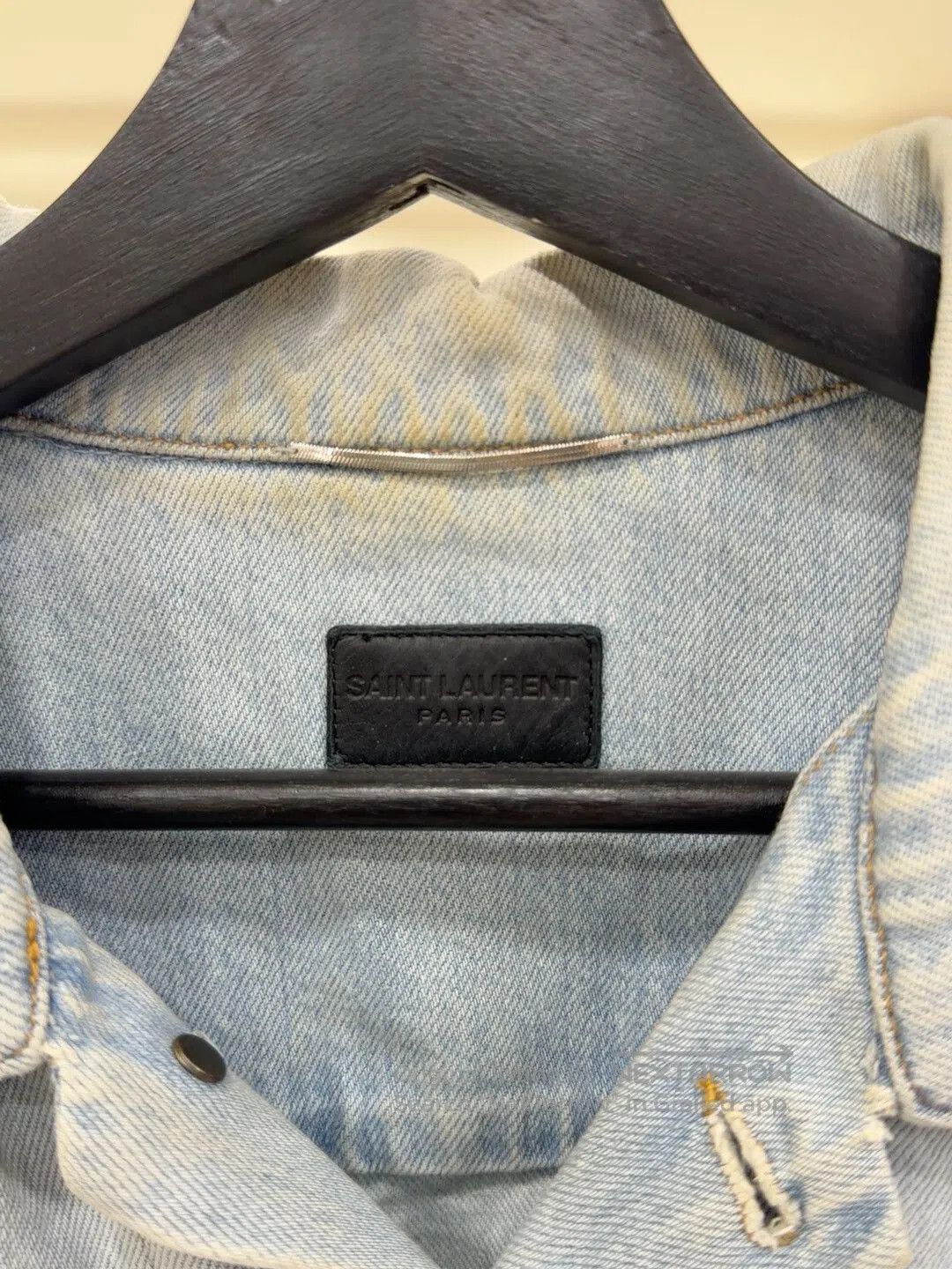 Saint Laurent Paris Saint Laurent Denim Jacket Size M. Size US M / EU 48-50 / 2 - 2 Thumbnail