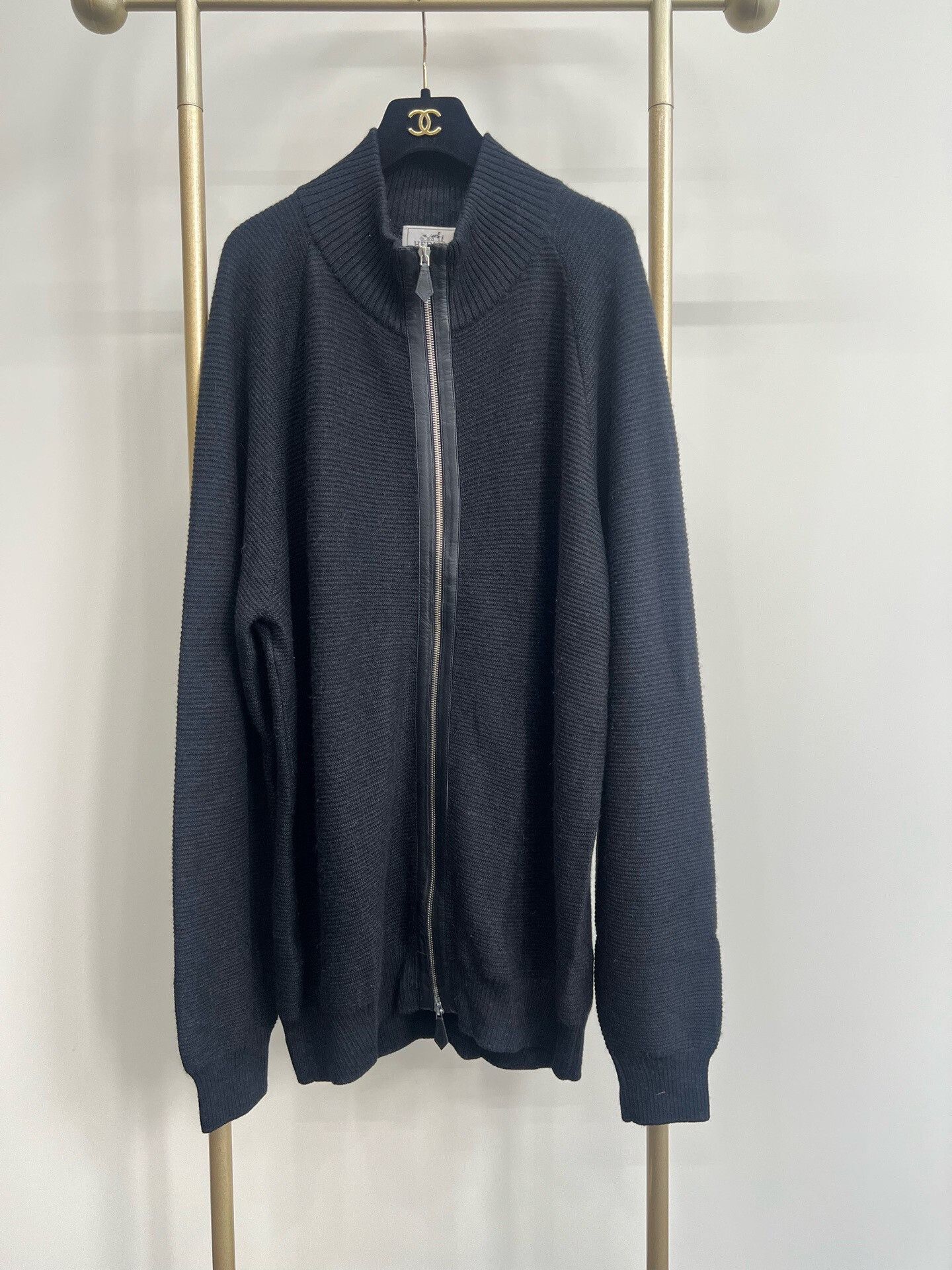 Hermes hermes alpaca wool zip jacket size XXL Size US XXL / EU 58 / 5 - 1 Thumbnail