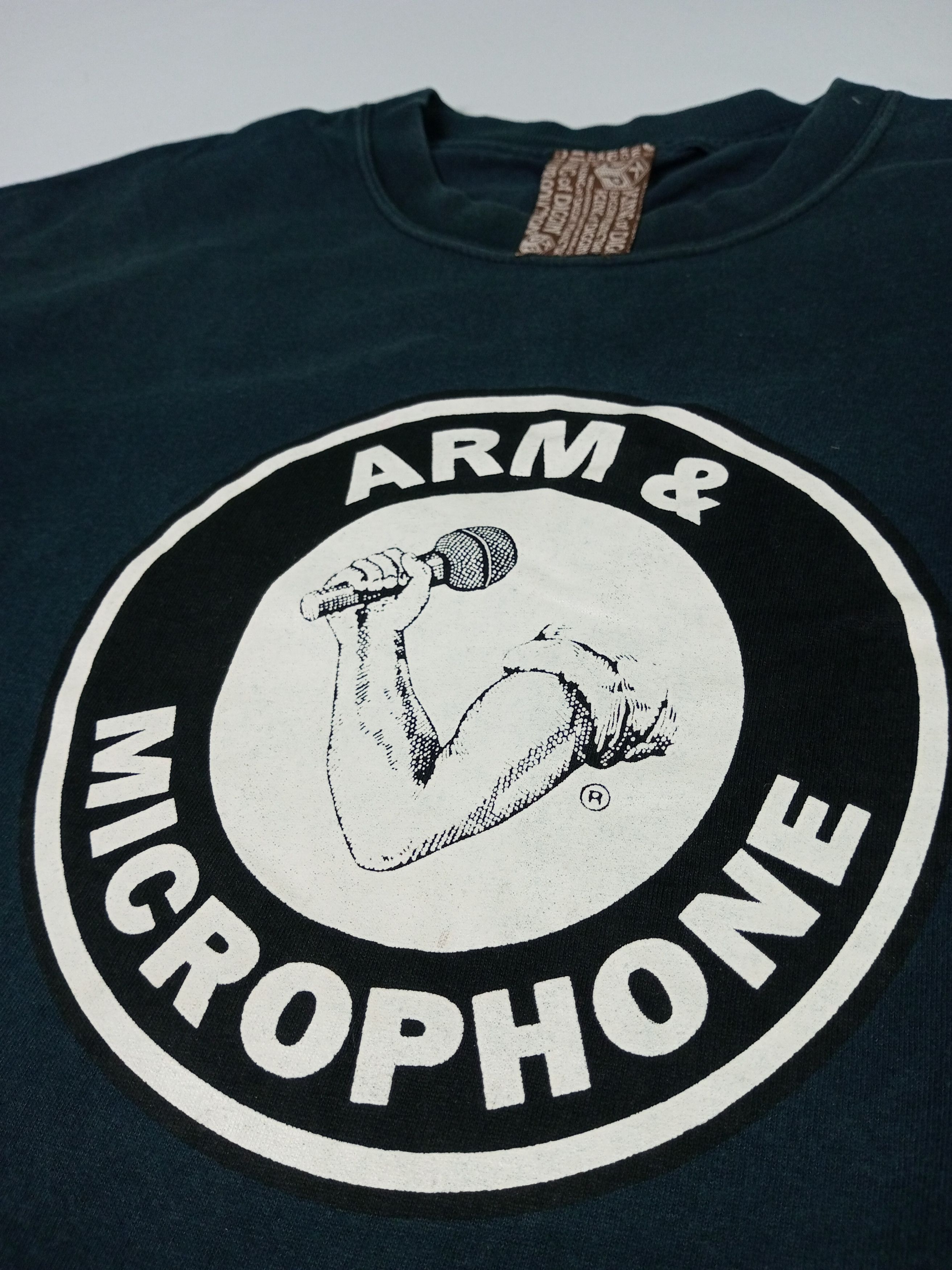 Japanese Brand × Rap Tees × Vintage Vintage King Of Diggin' Arm & Microphone Tshirt Size US XL / EU 56 / 4 - 8 Thumbnail
