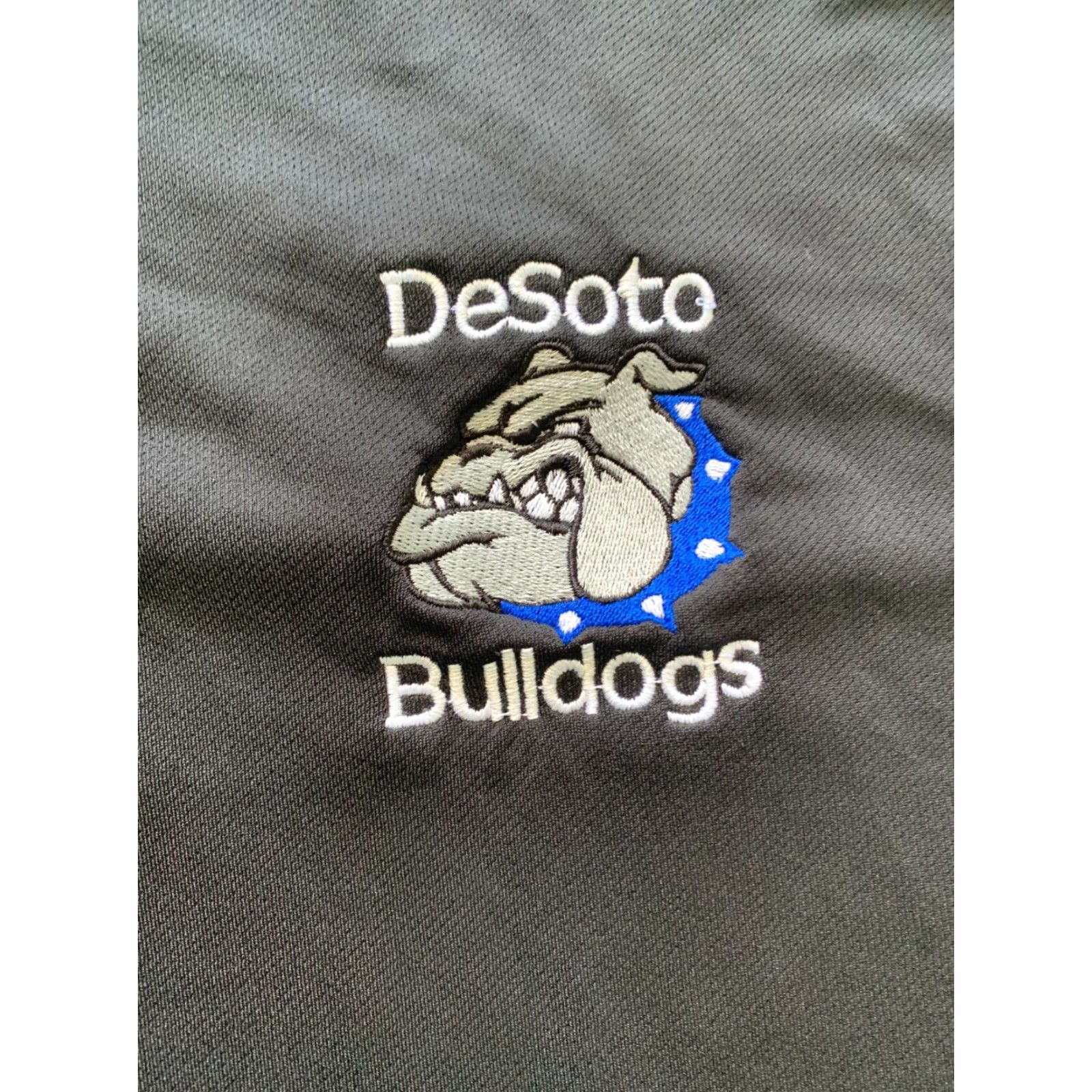 Nike Nike Dri-Fit Shirt Desoto Bulldogs Men XL Black Short Sleeve Size US XL / EU 56 / 4 - 2 Thumbnail