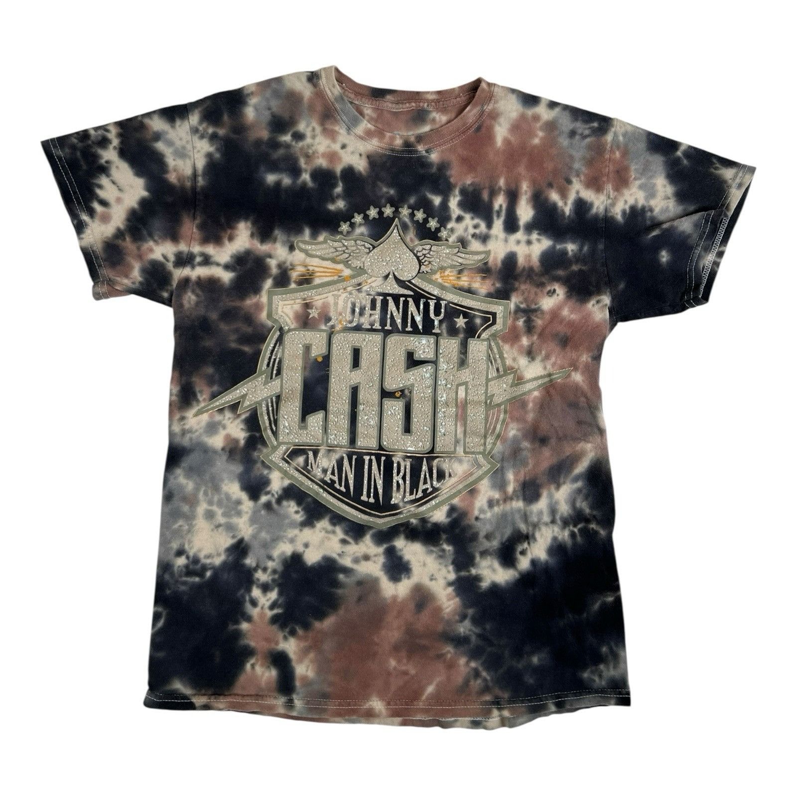 Other Johnny Cash Officially Licensed Tie Dye Man In Black T-Shirt Size US M / EU 48-50 / 2 - 1 Thumbnail