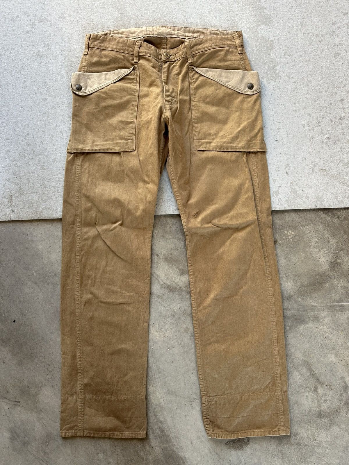 If Six Was Nine W32 L31 🔥🔥 SICKS 💥 Vintage Japanese Vintage Big Pocket Pants Size US 32 / EU 48 - 1 Thumbnail