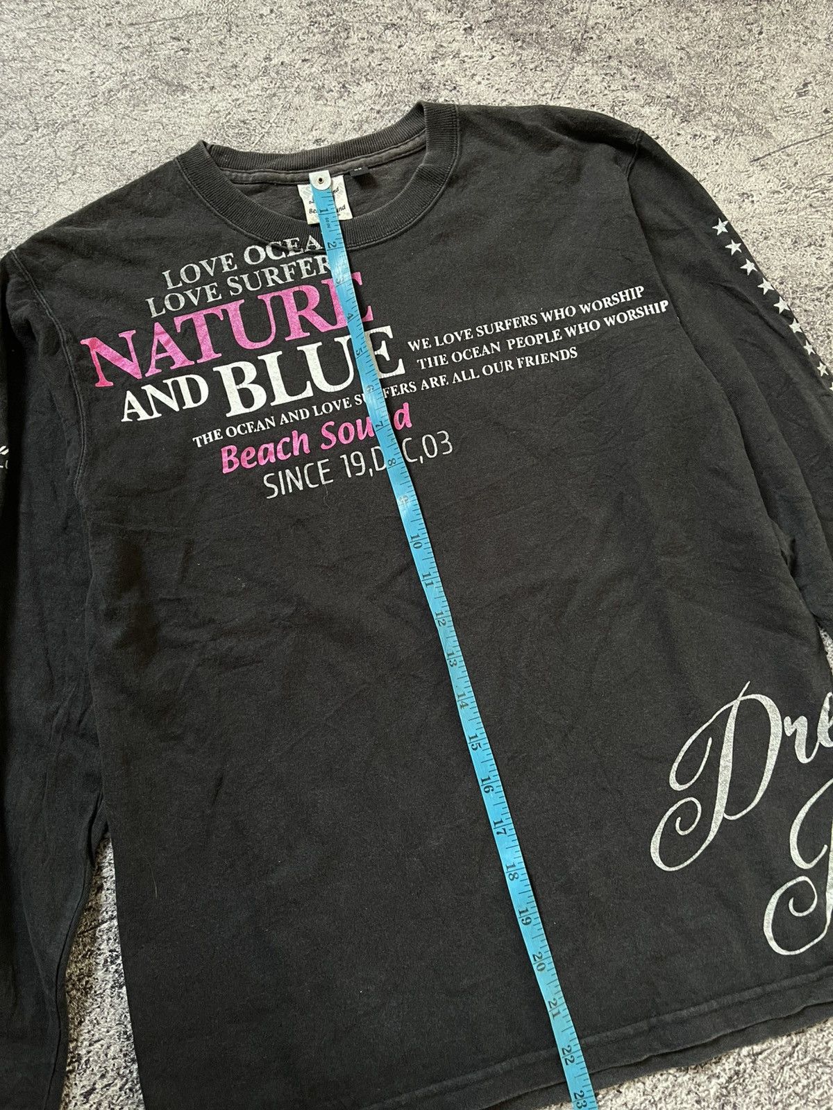 Japanese Brand Y2K Beach Sound ifsixwasnine punk style long sleeve Size US M / EU 48-50 / 2 - 9 Thumbnail