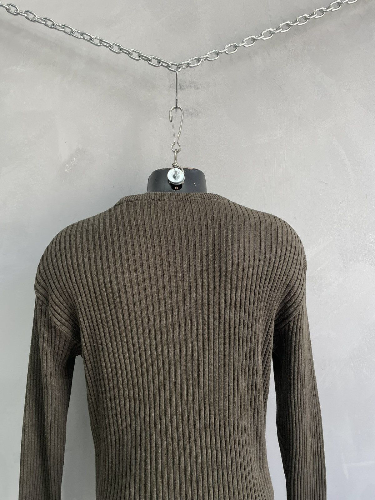 Diesel Hype diesel style Green Camo Ribbed Knit Sweater Size L Size US L / EU 52-54 / 3 - 7 Thumbnail