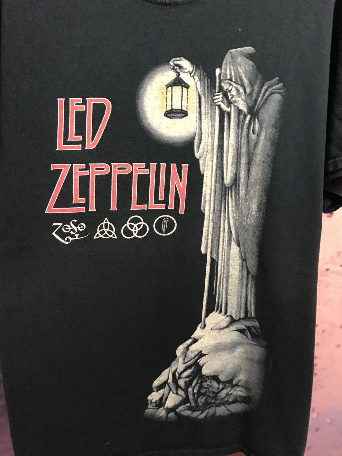 Band Tees × Led Zeppelin × Vintage Vintage LED Zeppelin band rock tee Size US L / EU 52-54 / 3 - 3 Thumbnail