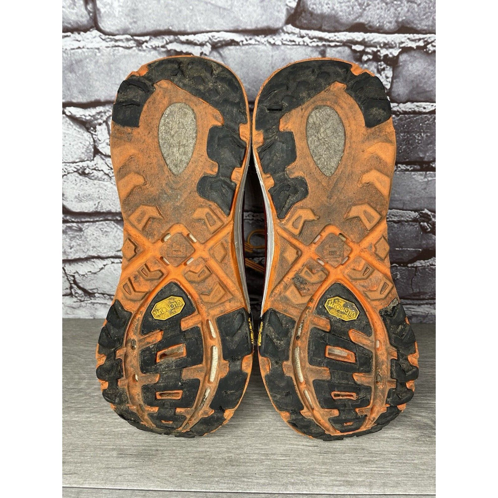 Hoka Hoka One Vibram Mafate Speed 2 Red Synthetic Running Shoes M Size US 9.5 / EU 42-43 - 6 Thumbnail