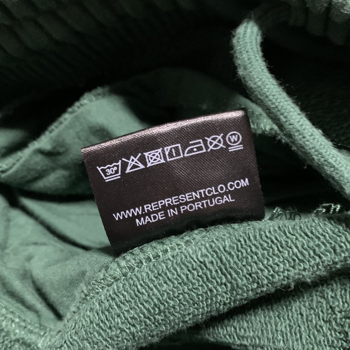 Represent Clo. Represent Medium Racing Team Green Sweatpants Jogger Bottoms Size US 32 / EU 48 - 11 Thumbnail