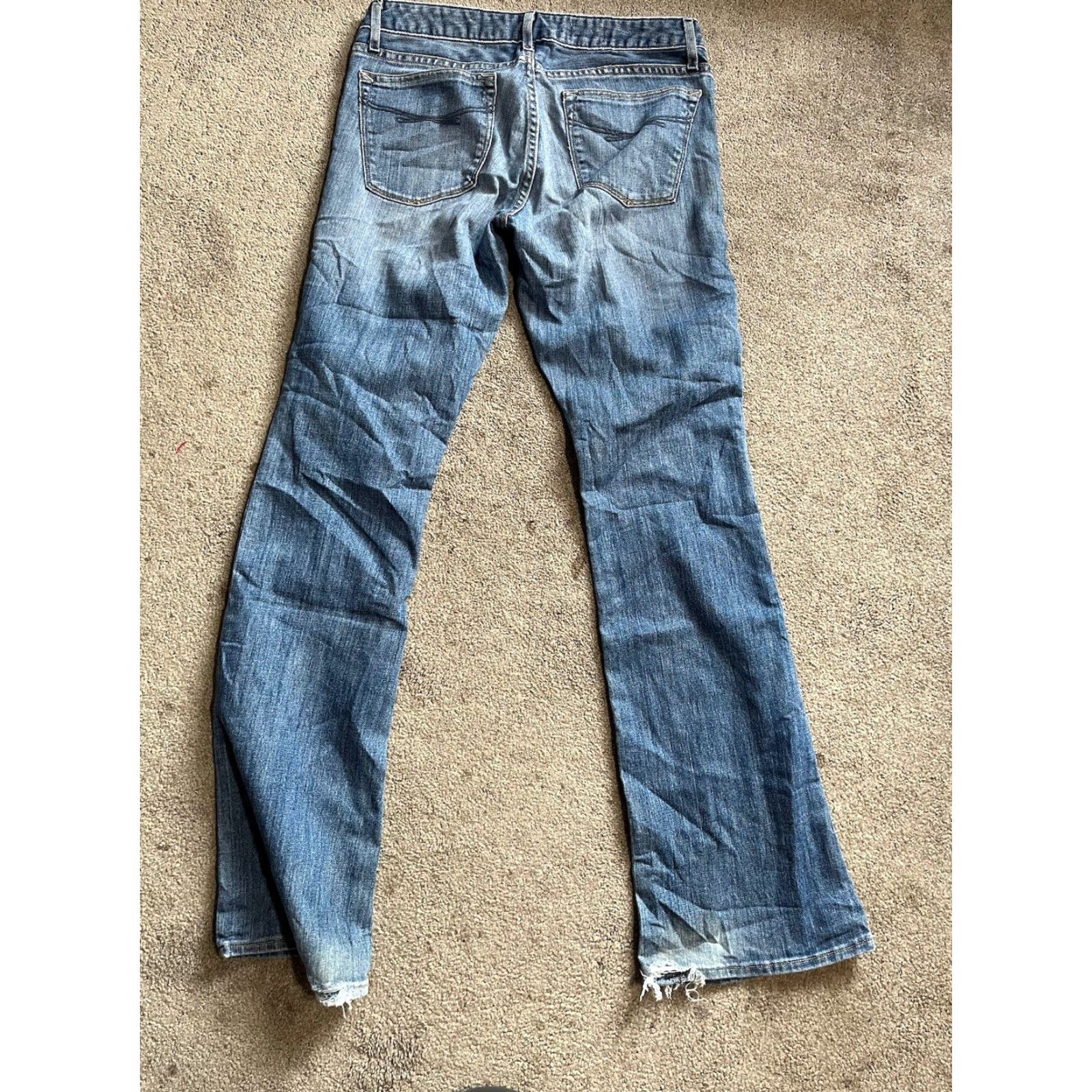 Gap GAP Jeans Curvy Stretch Women Vintage 28 in 32 in 6 Regular Medium Wash Blue Denim 5-Pocket Design Buttons Zipper Rise Mid 8.5-10.5 in Size 28" / US 6 / IT 42 - 3 Thumbnail
