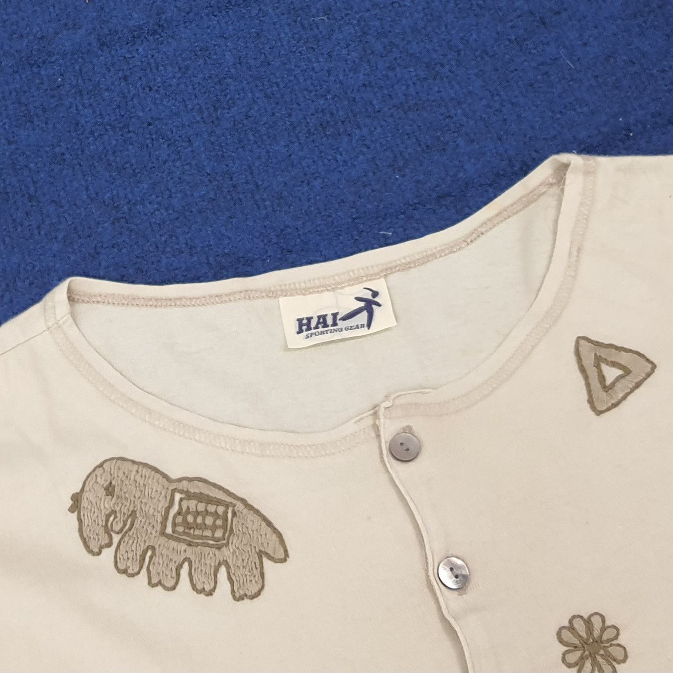 Hai Sporting Gear Vintage HAI Sporting Gear Embroidered Cardigan Top C276N59 Size M / US 6-8 / IT 42-44 - 5 Thumbnail