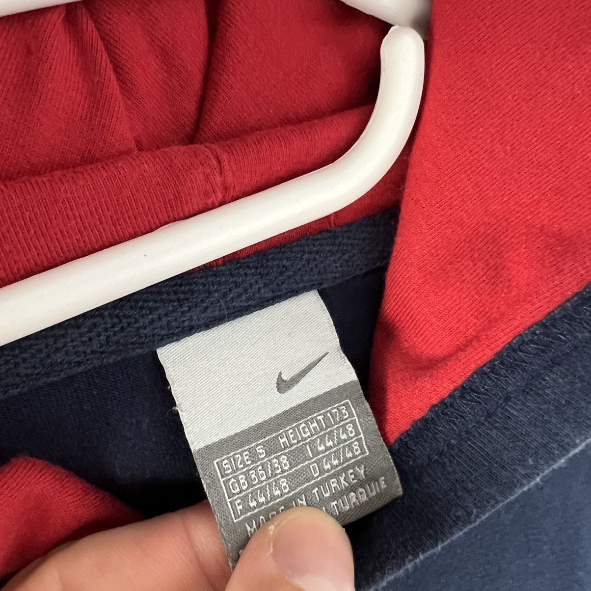 Nike Vintage Y2K Nike Football Big Logo Sleeveless Hoodie Size US S / EU 44-46 / 1 - 4 Thumbnail