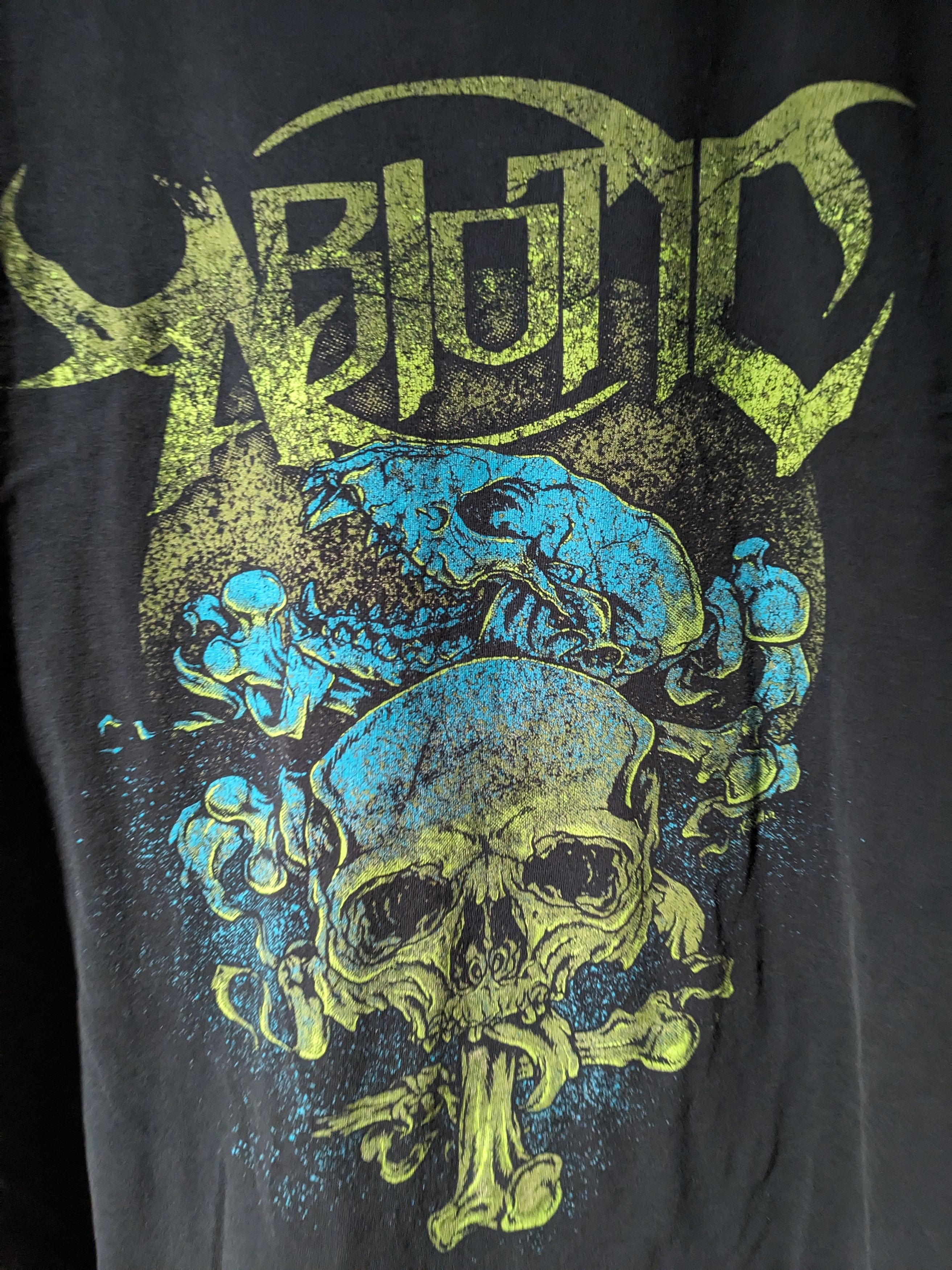 Band Tees Vintage Y2K Abiotic Death Metal Band Skull XX-large T-Shirt Size US XXL / EU 58 / 5 - 2 Thumbnail