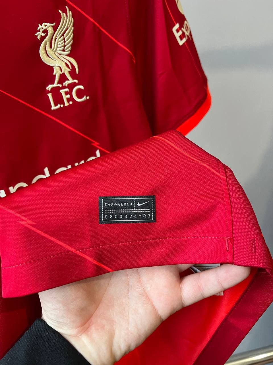 NEW! 2021/22 LIVERPOOL FC HOME SOCCER JERSEY FOOTBALL SHIRT